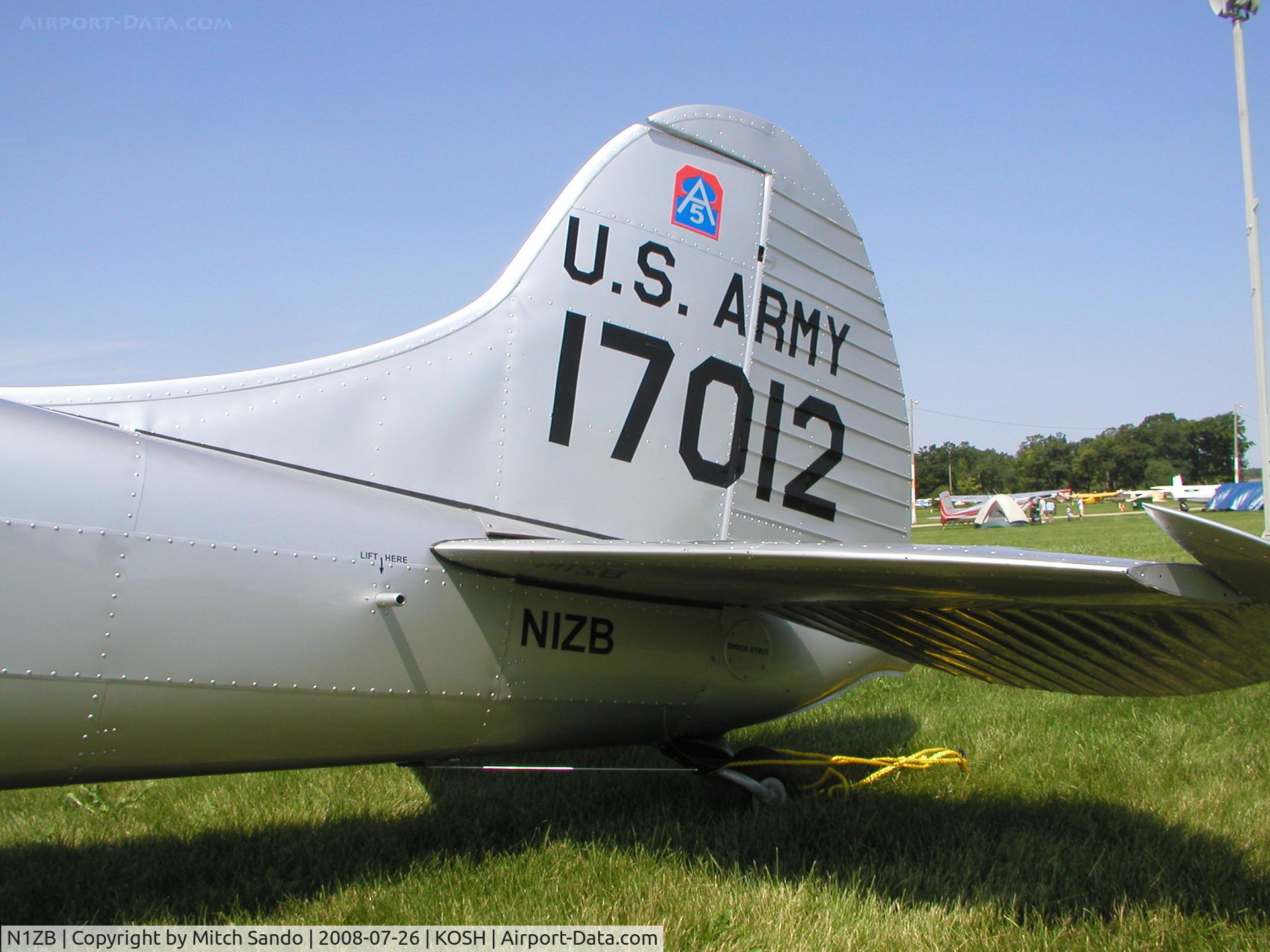 N1ZB, 1951 Cessna LC-126C C/N 7855, EAA AirVenture 2008.
