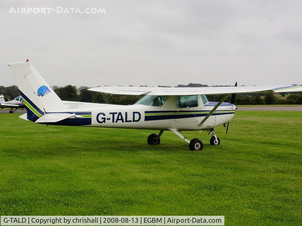 G-TALD, 1980 Reims Cessna F152 C/N 1718, TATENHILL AVIATION LTD. Previous ID: G-BHRM