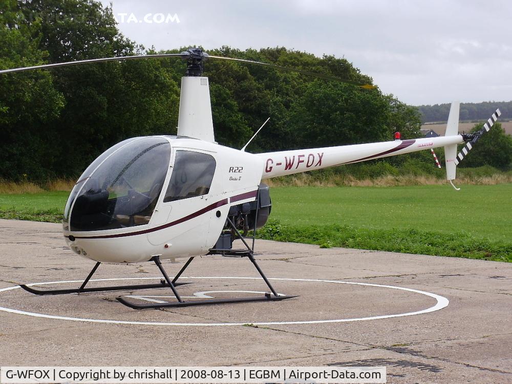 G-WFOX, 1998 Robinson R22 Beta C/N 2826, Serial No.: 2826