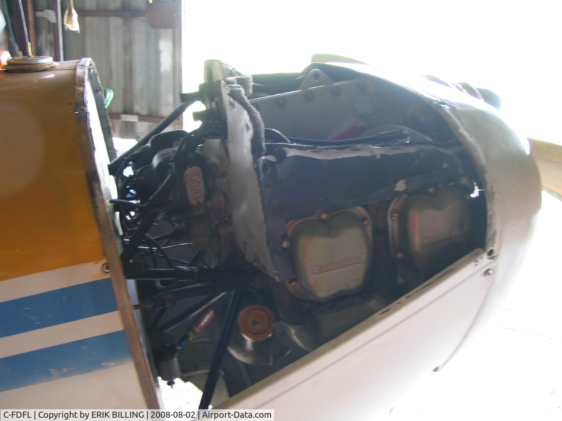 C-FDFL, 1946 Aeronca 7AC Champion C/N 7AC 1658, Right Hand View of the 65 Hp  Cont. Engine