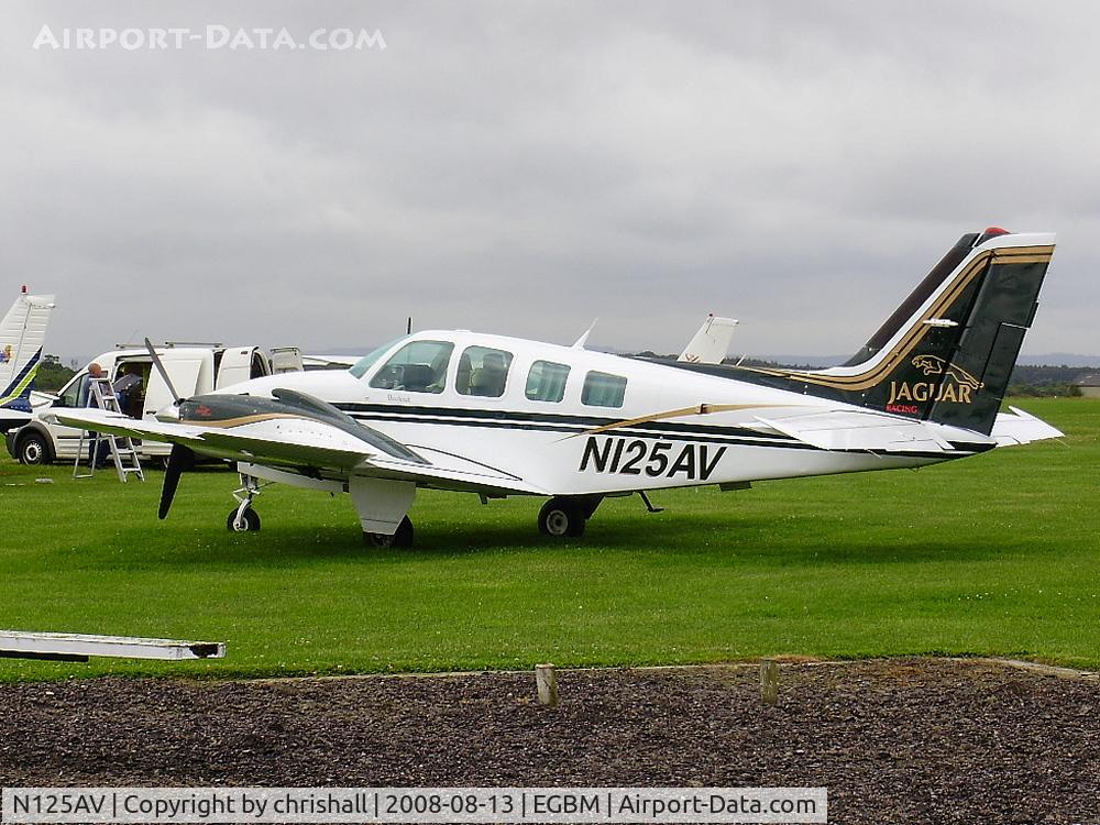 N125AV, 1983 Beech 58 Baron C/N TH-1341, This aircraft was allegedly impounded at RAF Shawbury (EGOS),for drug-running