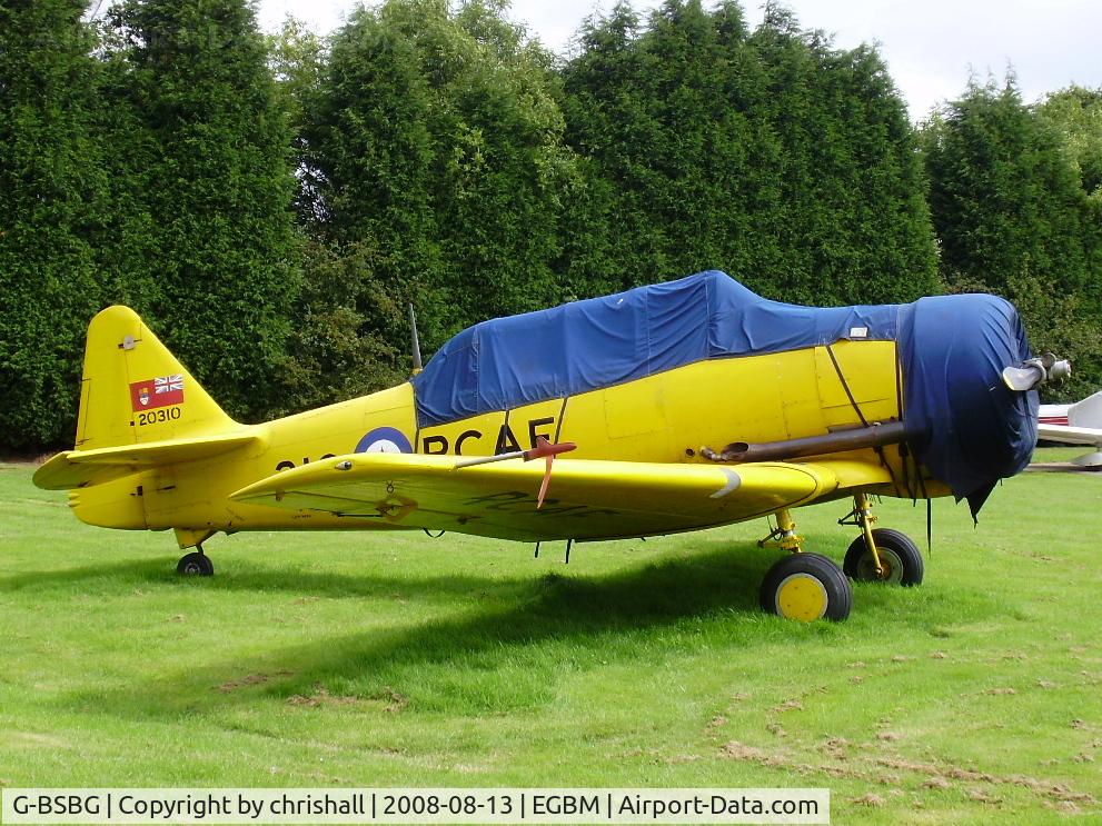 G-BSBG, 1952 Canadian Car & Foundry T-6H Harvard Mk.4 C/N CCF4-483, tail no. 20310