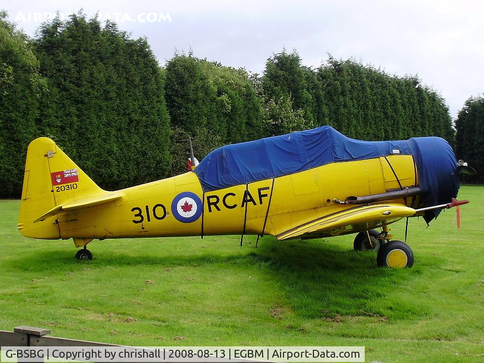 G-BSBG, 1952 Canadian Car & Foundry T-6H Harvard Mk.4 C/N CCF4-483, tail no. 20310