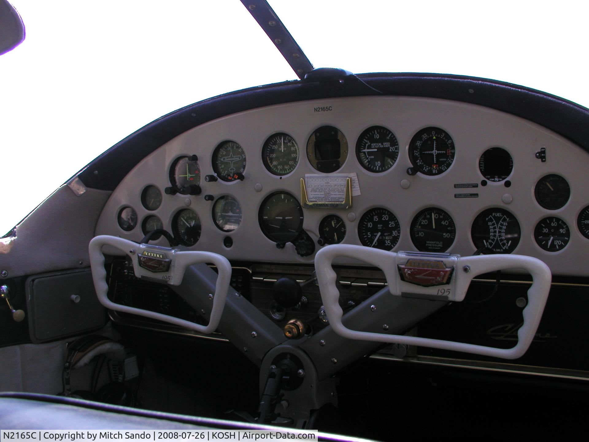 N2165C, 1954 Cessna 195B Businessliner C/N 16150, EAA AirVenture 2008.