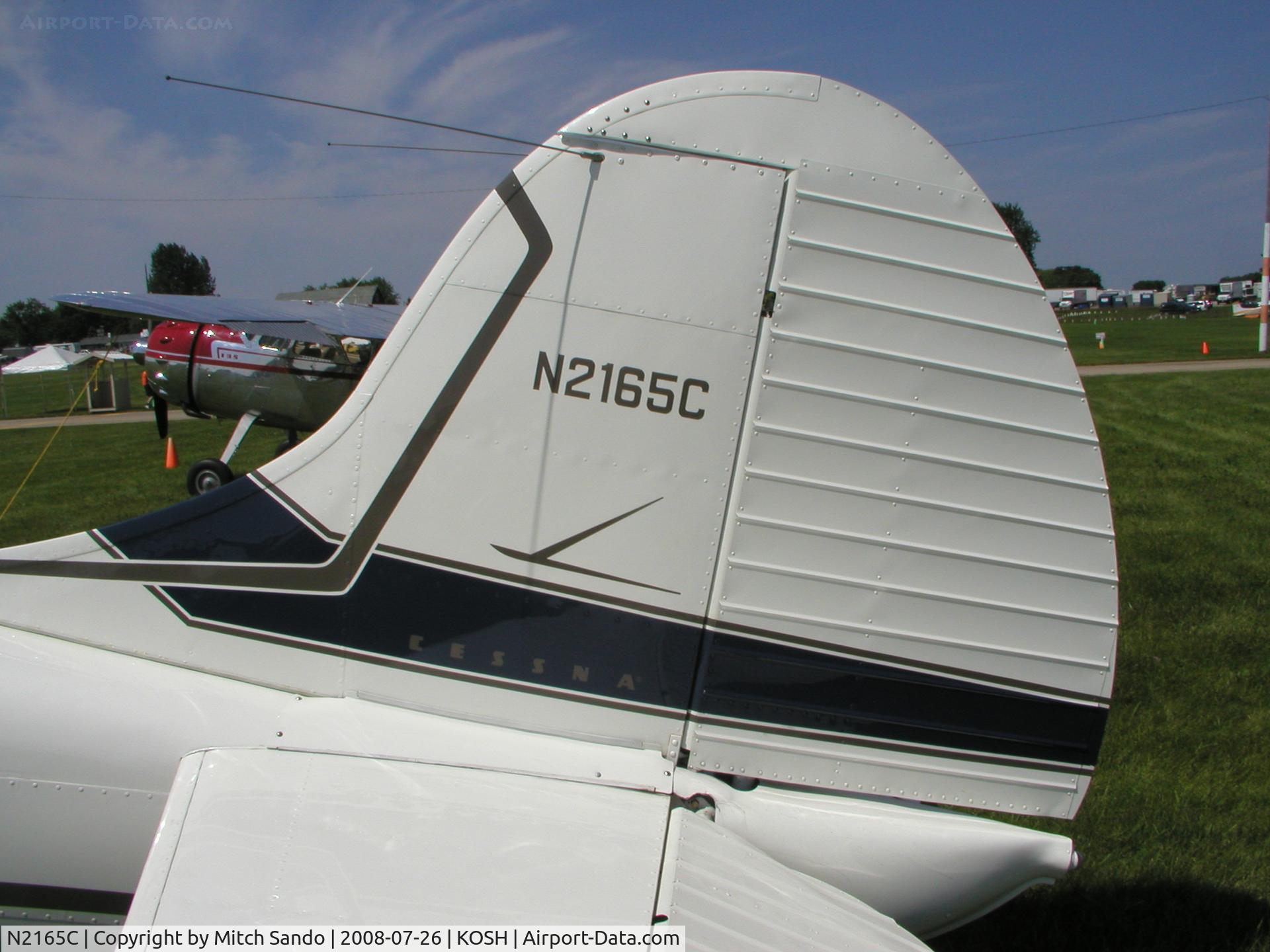 N2165C, 1954 Cessna 195B Businessliner C/N 16150, EAA AirVenture 2008.