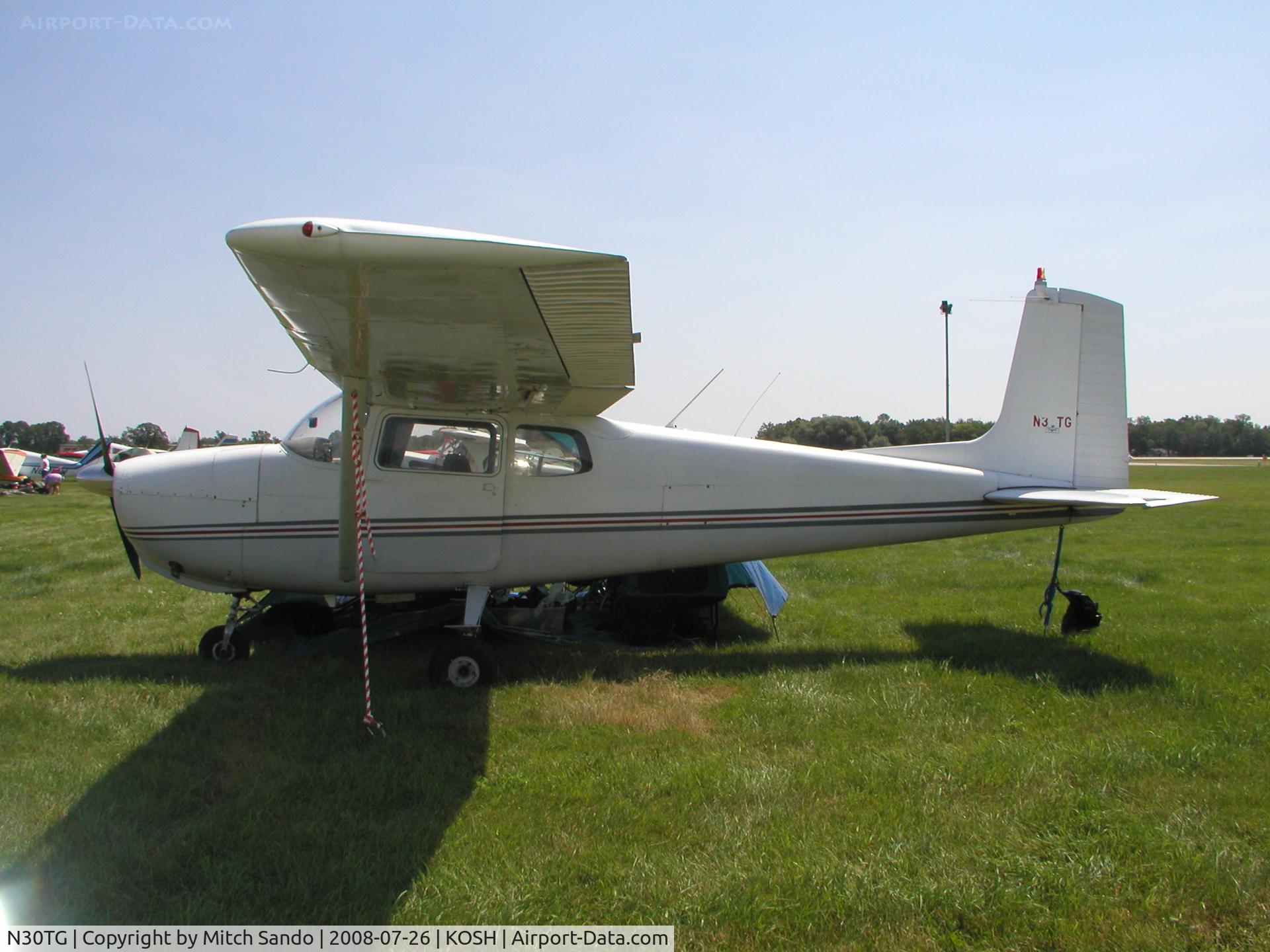 N30TG, 1958 Cessna 175 Skylark C/N 55679, EAA AirVenture 2008.