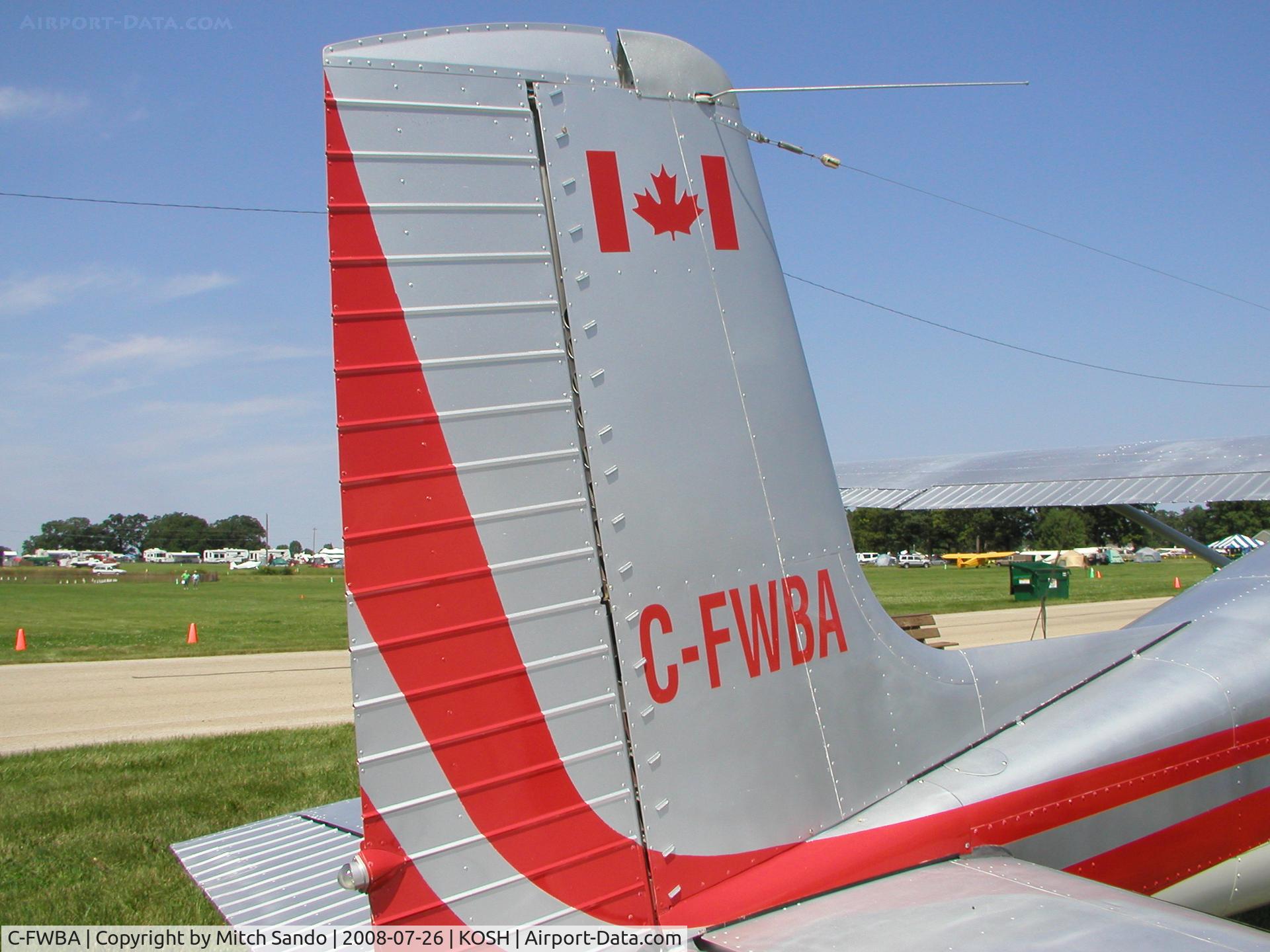 C-FWBA, 1958 Cessna 175 Skylark C/N 55568, EAA AirVenture 2008.