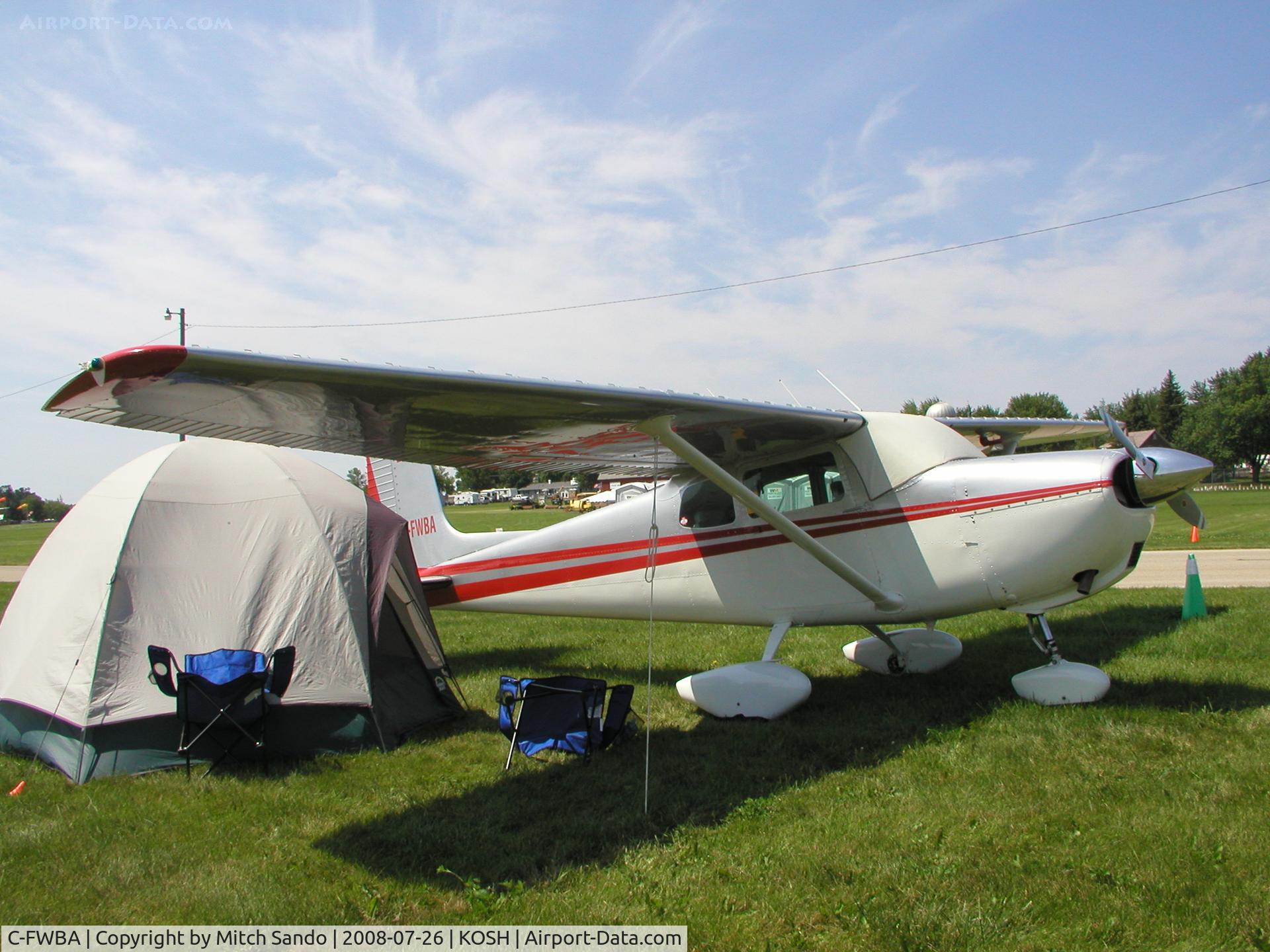 C-FWBA, 1958 Cessna 175 Skylark C/N 55568, EAA AirVenture 2008.