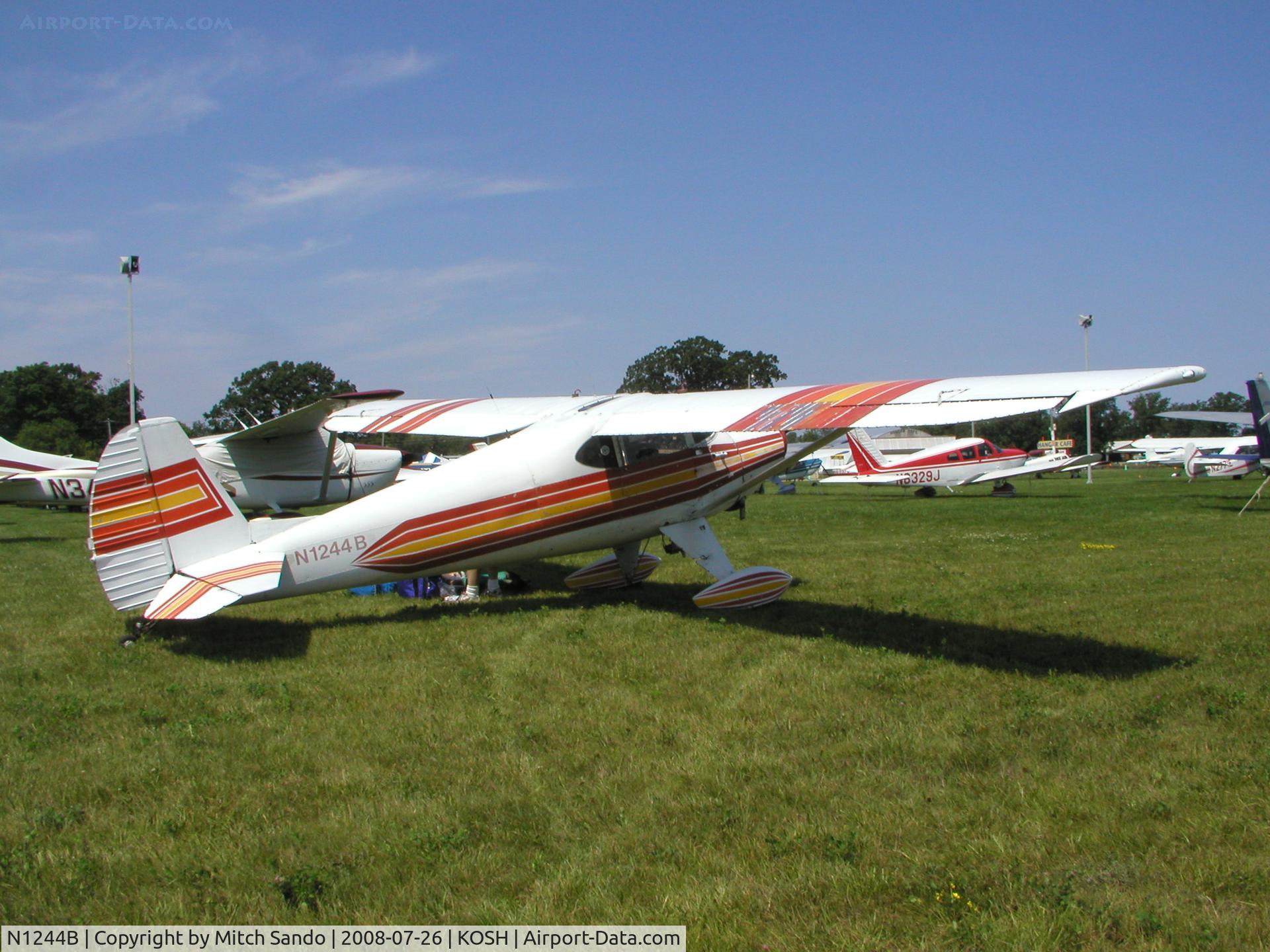 N1244B, 1947 Luscombe 8A C/N 5871, EAA AirVenture 2008.