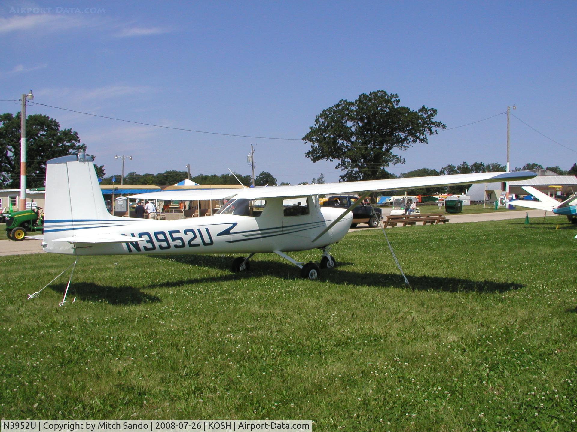 N3952U, 1965 Cessna 150E C/N 15061352, EAA AirVenture 2008.
