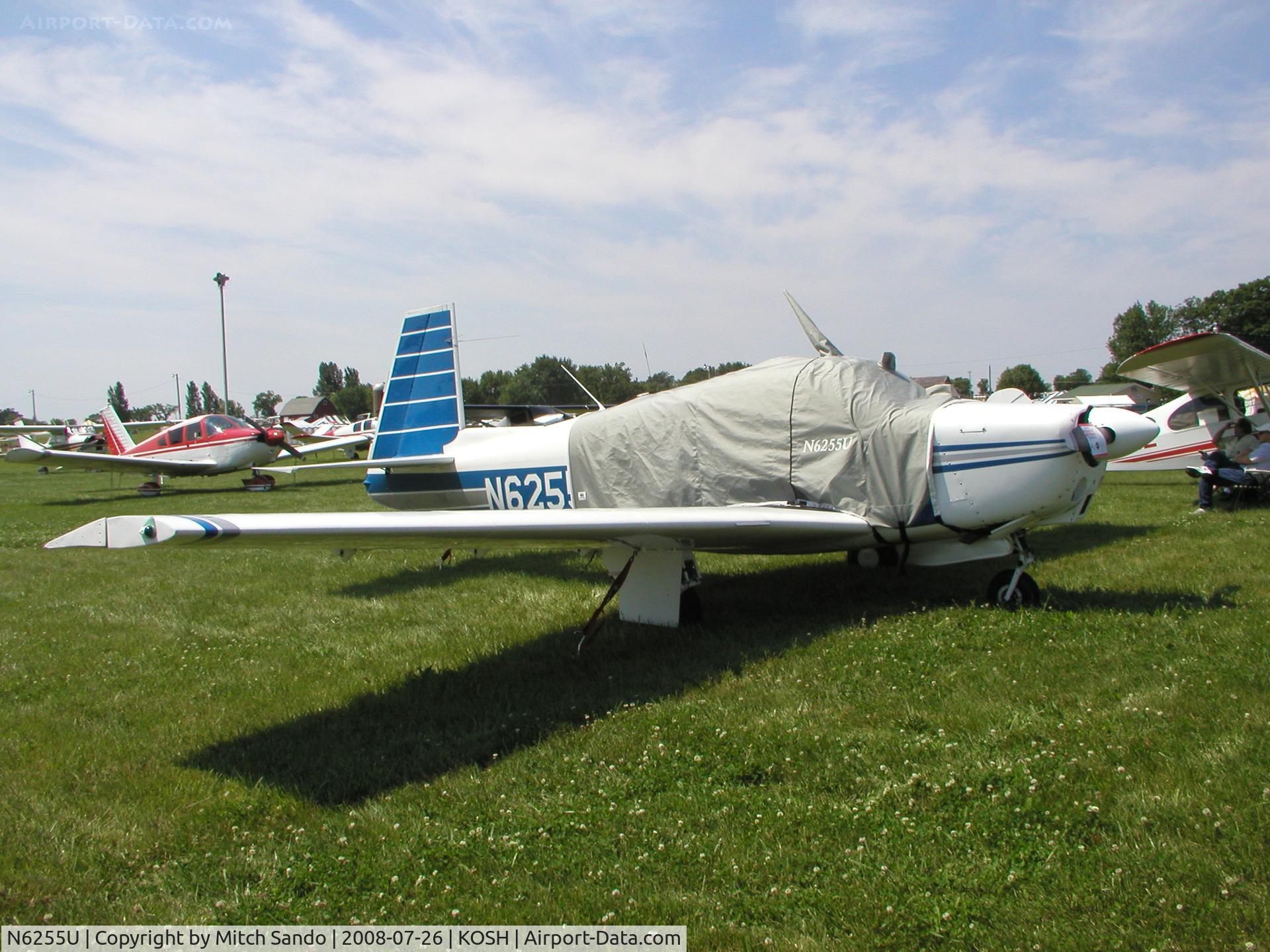 N6255U, 1962 Mooney M20C Ranger C/N 2094, EAA AirVenture 2008.