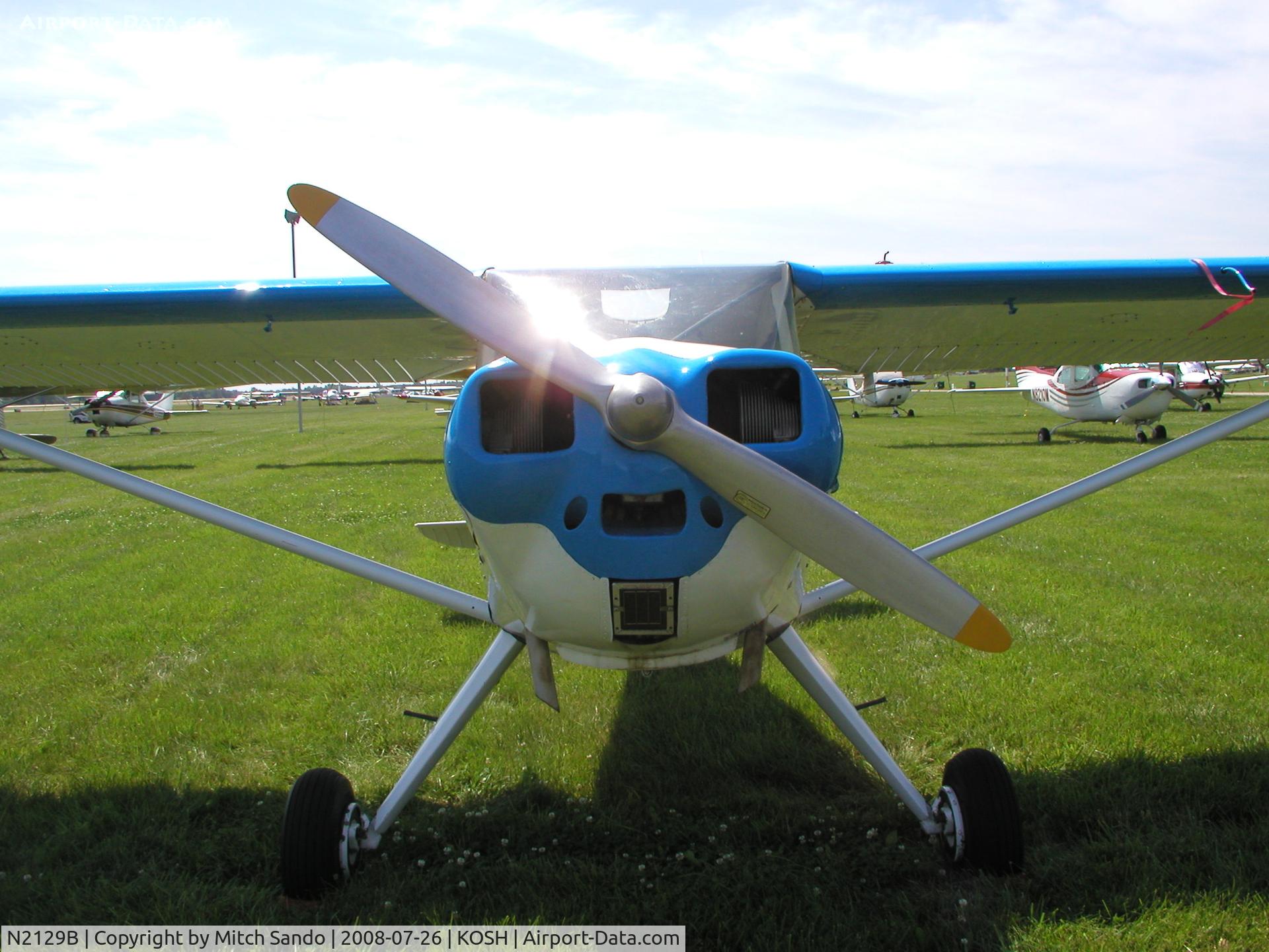 N2129B, 1949 Luscombe 8F Silvaire C/N 6556, EAA AirVenture 2008.