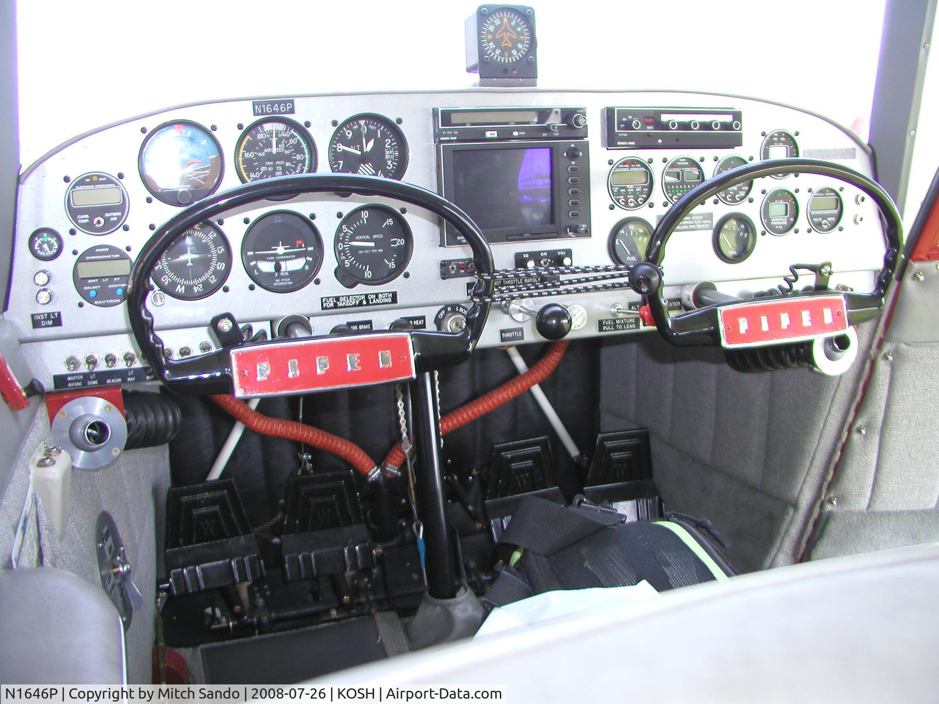 N1646P, 1954 Piper PA-22 C/N 22-2462, EAA AirVenture 2008.