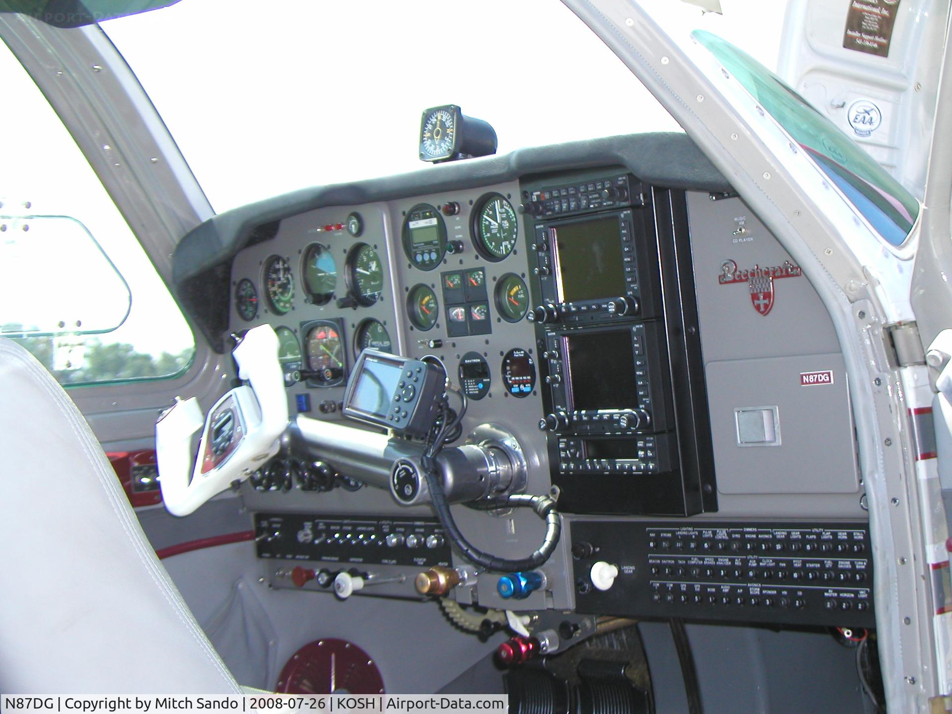 N87DG, 1959 Beech K35 Bonanza C/N D-5794, EAA AirVenture 2008.