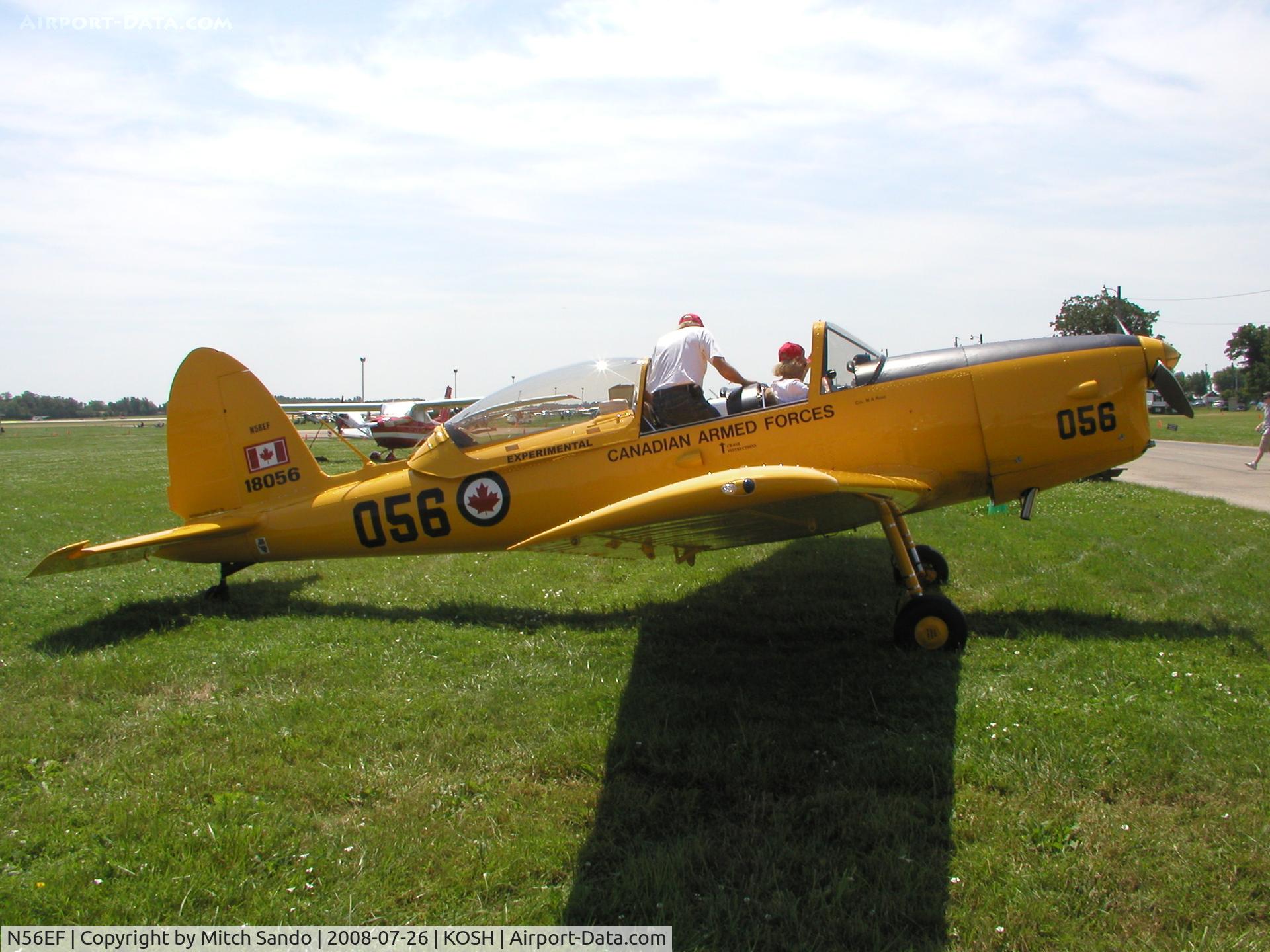 N56EF, De Havilland Canada DHC-1B-2-S5 Chipmunk Mk2 C/N 194-232, EAA AirVenture 2008.