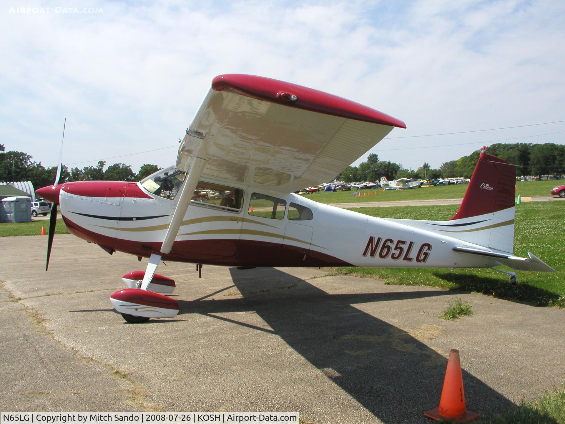N65LG, 1965 Cessna 180H Skywagon C/N 18051517, EAA AirVenture 2008.