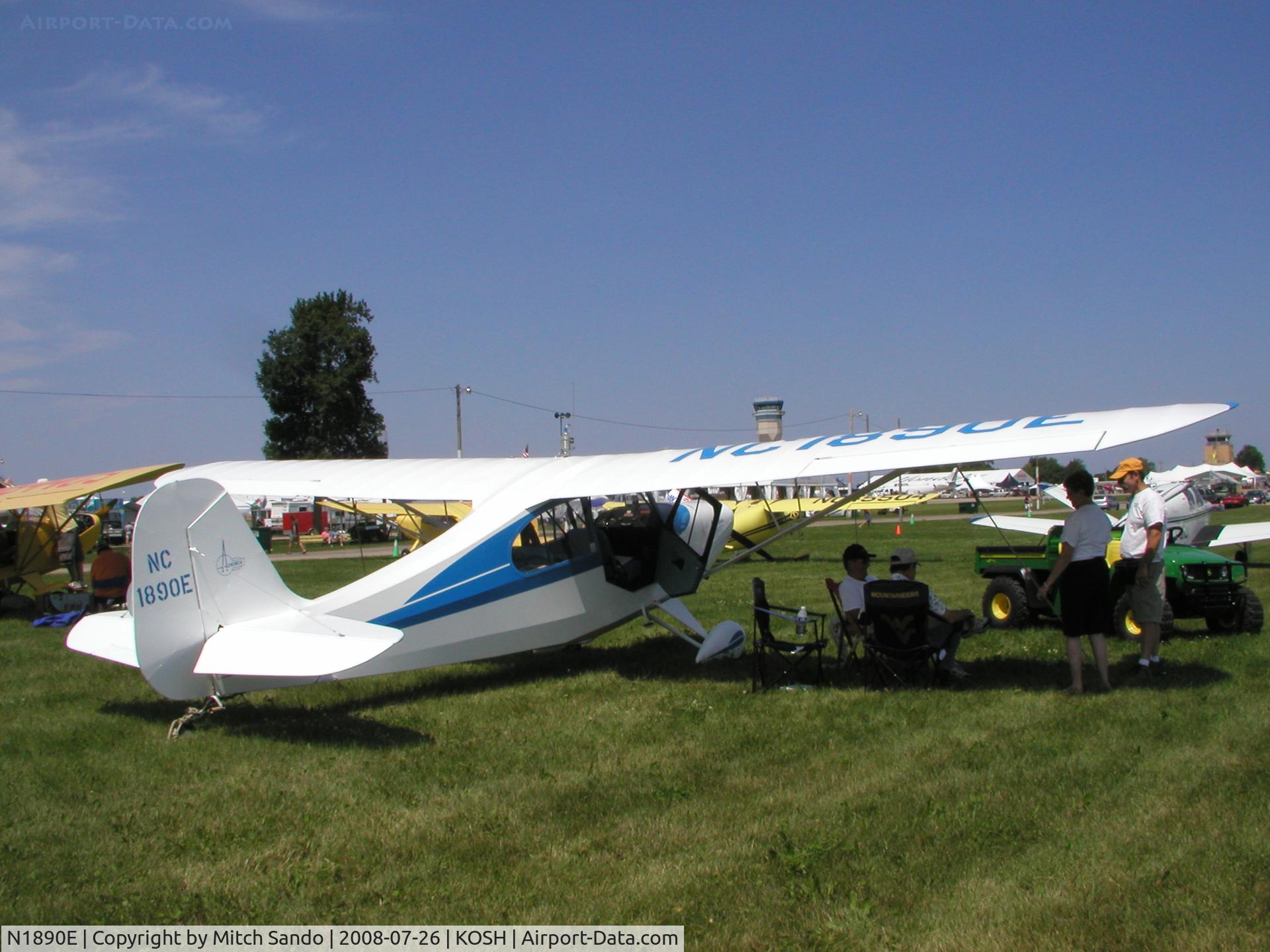 N1890E, 1946 Aeronca 7AC Champion C/N 7AC-4252, EAA AirVenture 2008.
