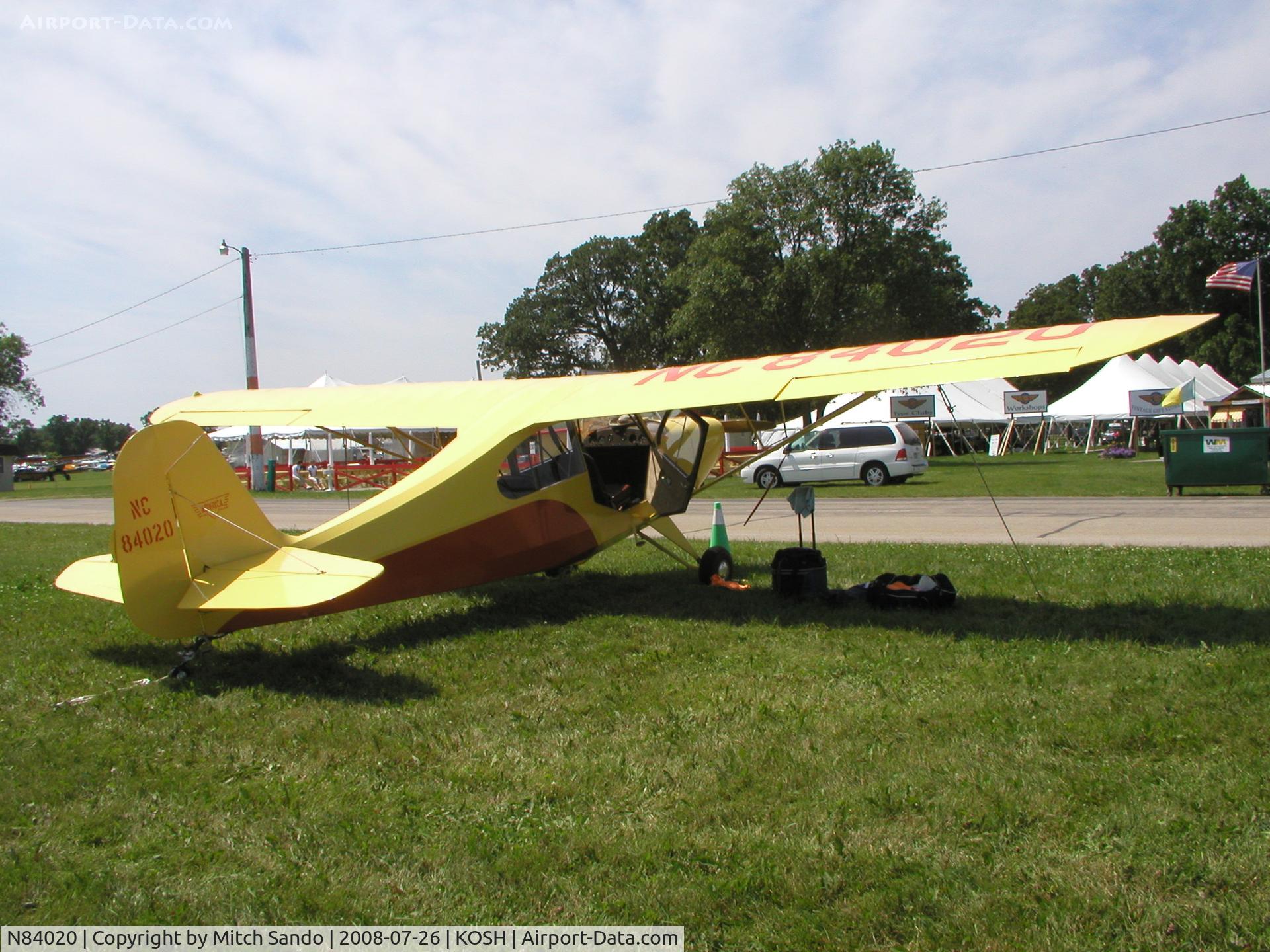 N84020, 1946 Aeronca 7AC Champion C/N 7AC-2707, EAA AirVenture 2008.