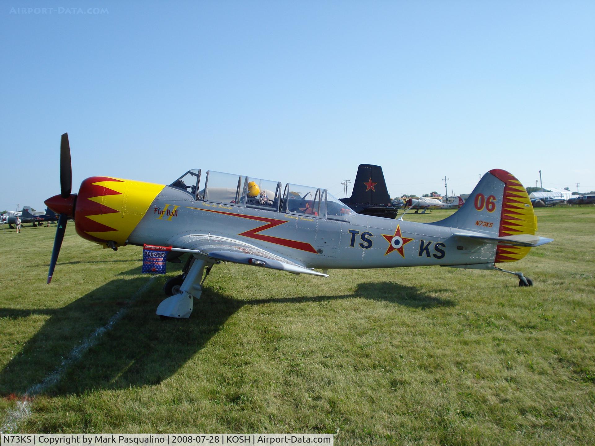 N73KS, 2001 Yakovlev (Aerostar) Yak-52TW C/N 0112230, YAK-52TW