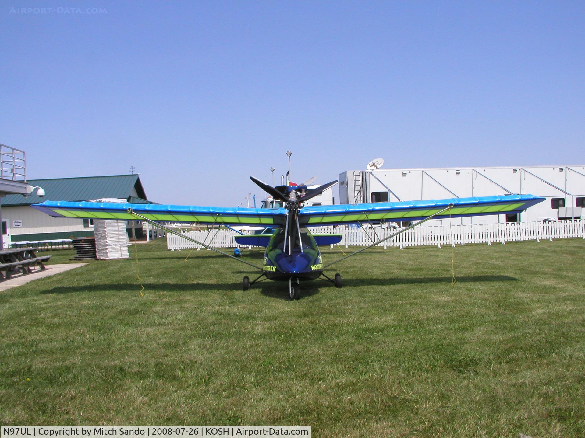 N97UL, 1997 Flightstar IISL C/N 182, EAA AirVenture 2008.