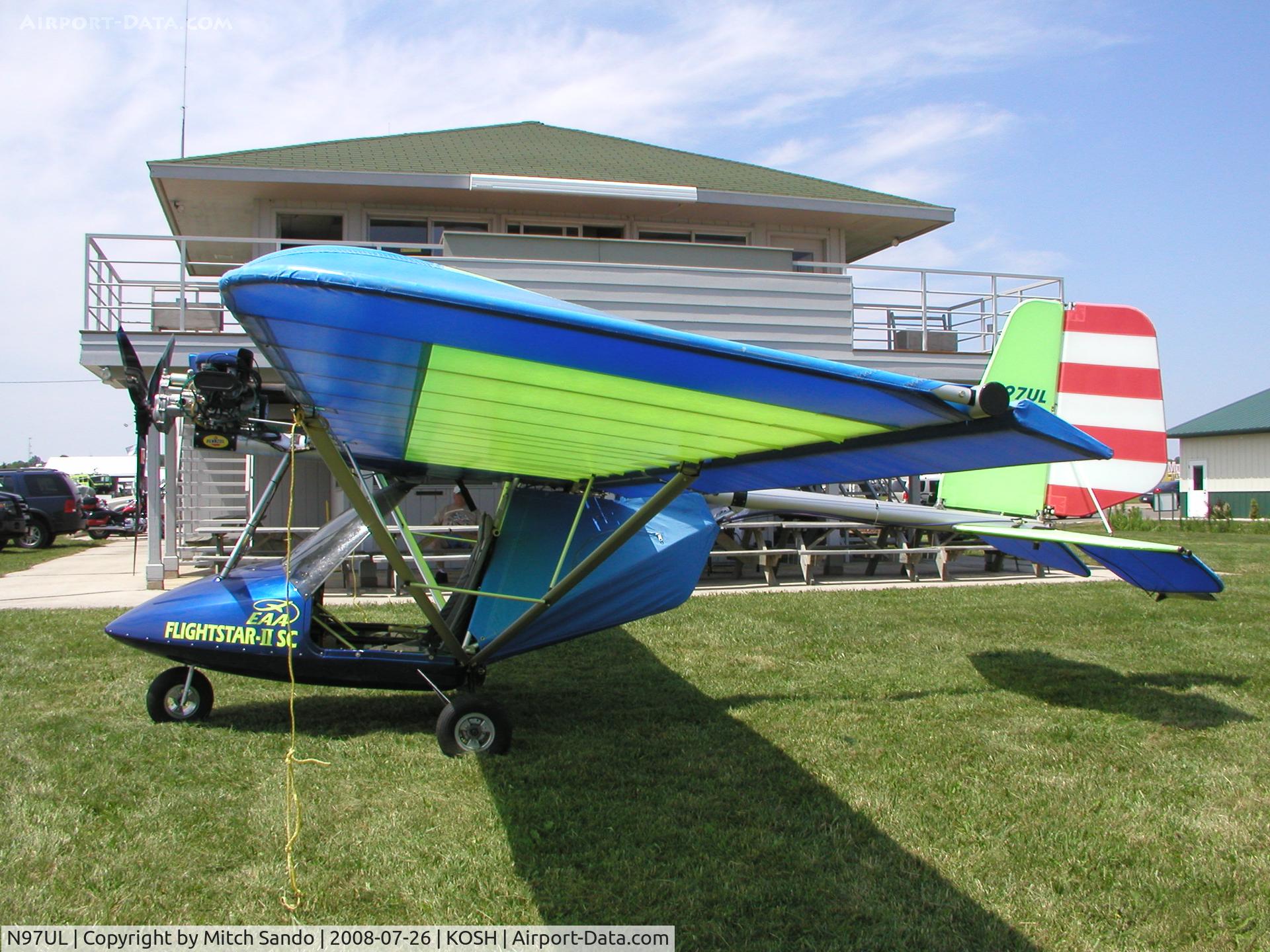 N97UL, 1997 Flightstar IISL C/N 182, EAA AirVenture 2008.