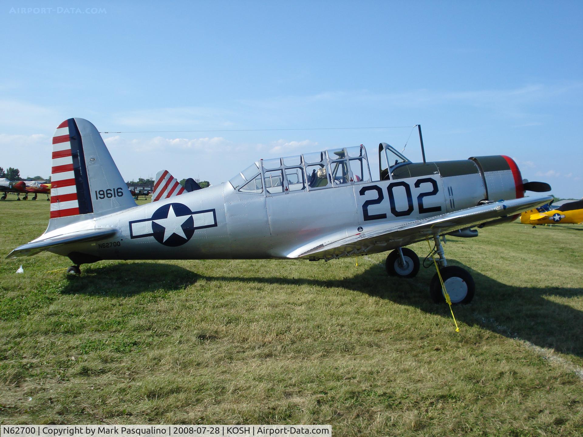 N62700, 1941 Convair BT-13A Valiant C/N 1850, Convair BT-13A