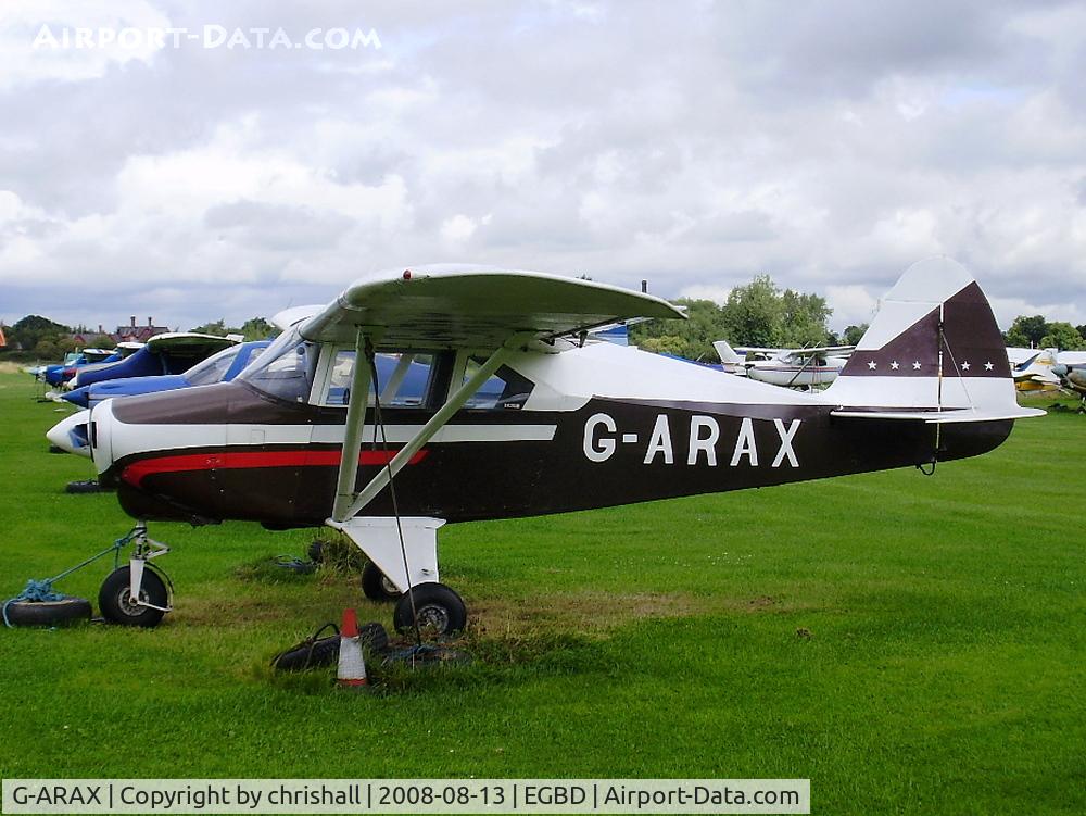G-ARAX, 1956 Piper PA-22-150 Caribbean C/N 22-3830, Previous ID: N4523A