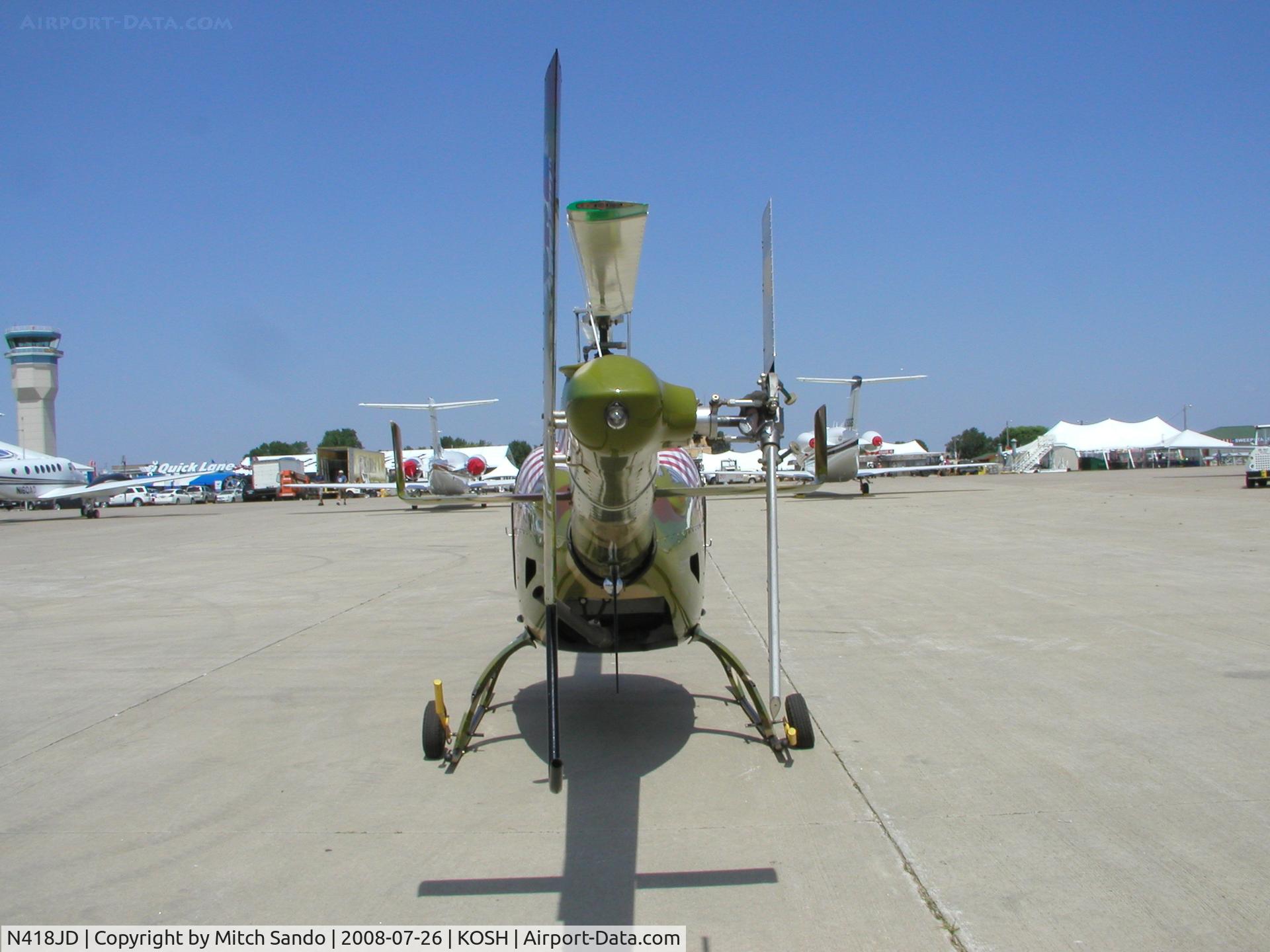 N418JD, Rotorway Exec C/N DUNHAM 1, EAA AirVenture 2008.