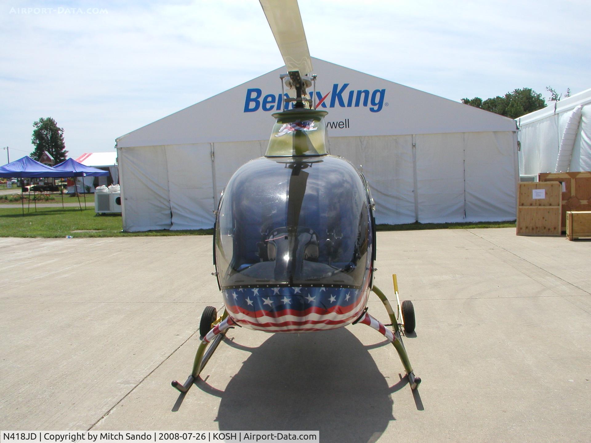 N418JD, Rotorway Exec C/N DUNHAM 1, EAA AirVenture 2008.