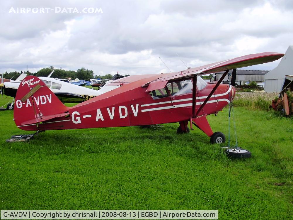 G-AVDV, 1956 Piper PA-22-150 Tri-Pacer C/N 22-3752, Previous ID: N4423A