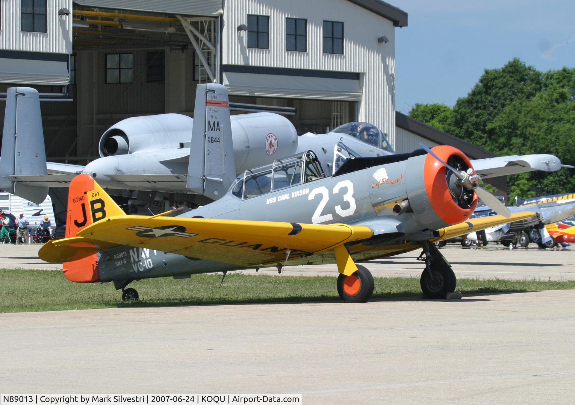 N89013, 1944 North American SNJ-5 Texan C/N 90623, Quonset Point 2007