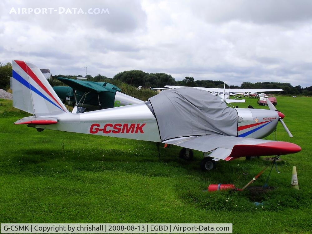 G-CSMK, 2002 Aerotechnik EV-97 Eurostar C/N PFA 315-13813, Serial No.: PFA 315-13813