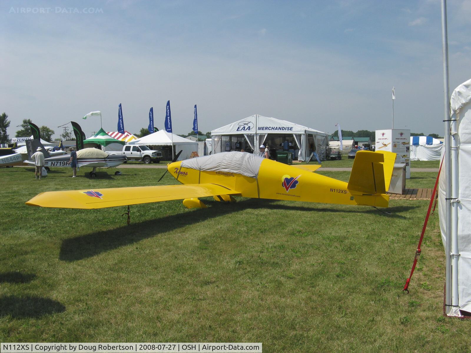 N112XS, 2003 Sonex Xenos C/N X0001, 2003 Sonex TD XENOS