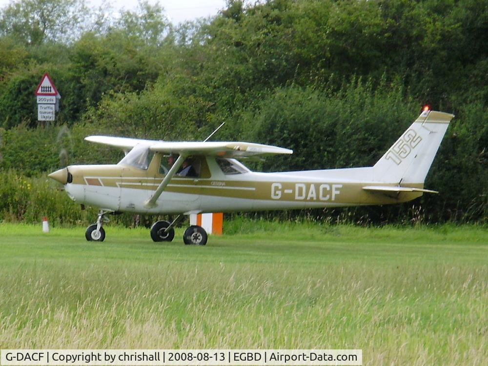G-DACF, 1978 Cessna 152 C/N 152-81724, Derby Aero Club, Previous ID: G-BURY