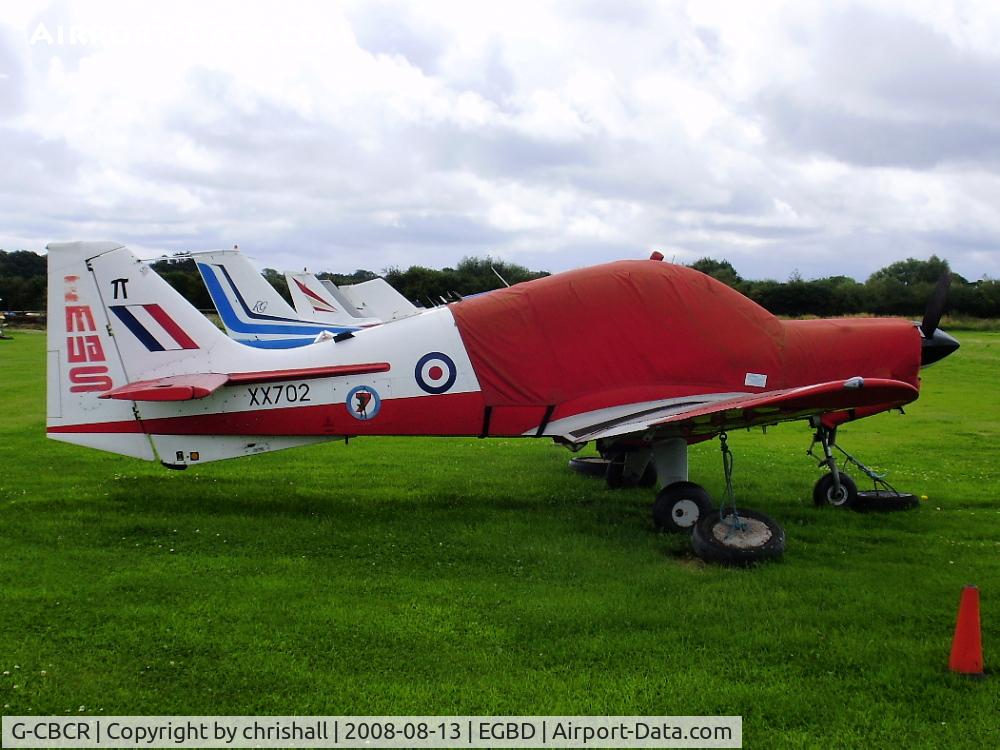 G-CBCR, 1975 Scottish Aviation Bulldog T.1 C/N BH120/351, Previous ID: XX702