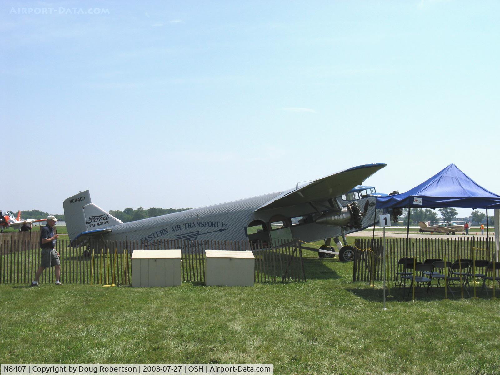 N8407, 1929 Ford 4-AT-E Tri-Motor C/N 69, 1929 Ford 4-AT-E TRIMOTOR, three P&W R-985 450 Hp each