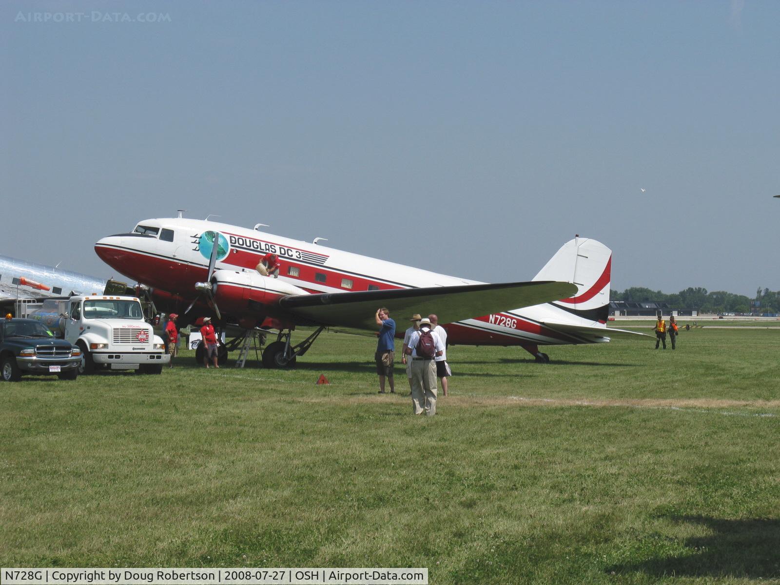 N728G, 1942 Douglas DC-3C (C-47-DL) C/N 4359, 1942 Douglas DC-3C, two P&W R-1830s
