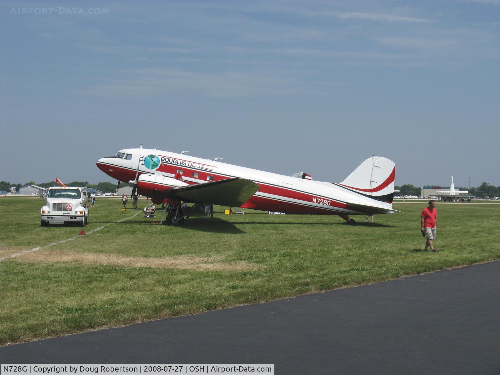 N728G, 1942 Douglas DC-3C (C-47-DL) C/N 4359, 1942 Douglas DC-3C, two P&W R-1830s