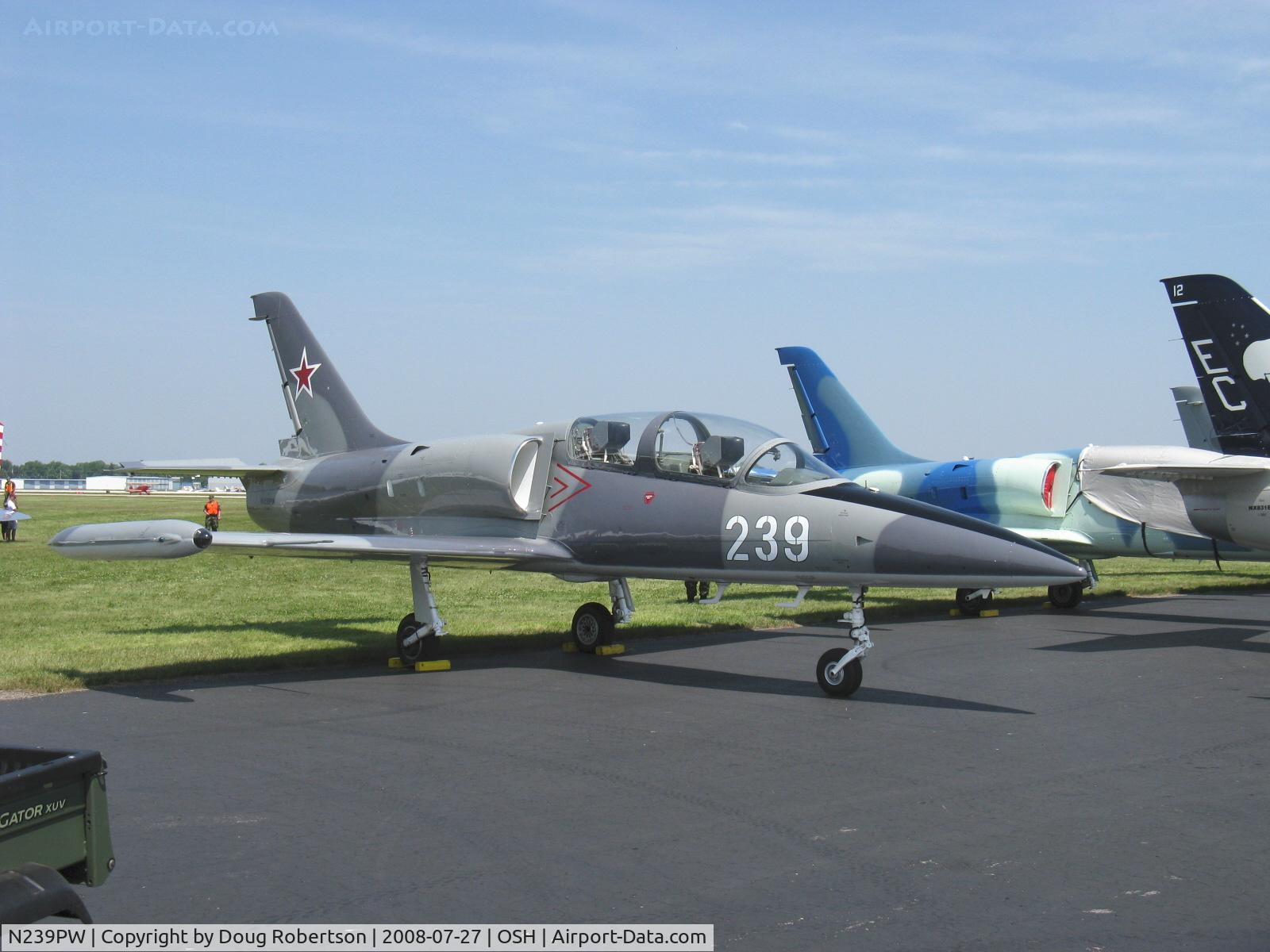 N239PW, 1979 Aero L-39C Albatros Albatros C/N 931526, 1979 Aero Vodochody L-39 ALBATROS, Motorlet-built Ivchenko AL-25-TL 3,792 lb st turbofan
