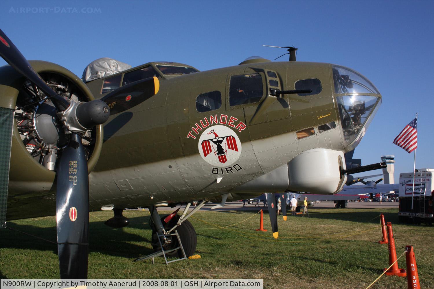 N900RW, 1944 Boeing B-17G Flying Fortress C/N 8627, EAA AirVenture 2008