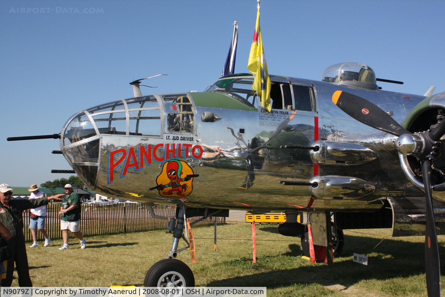 N9079Z, 1944 North American TB-25N Mitchell C/N 108-34009, EAA AirVenture 2008
