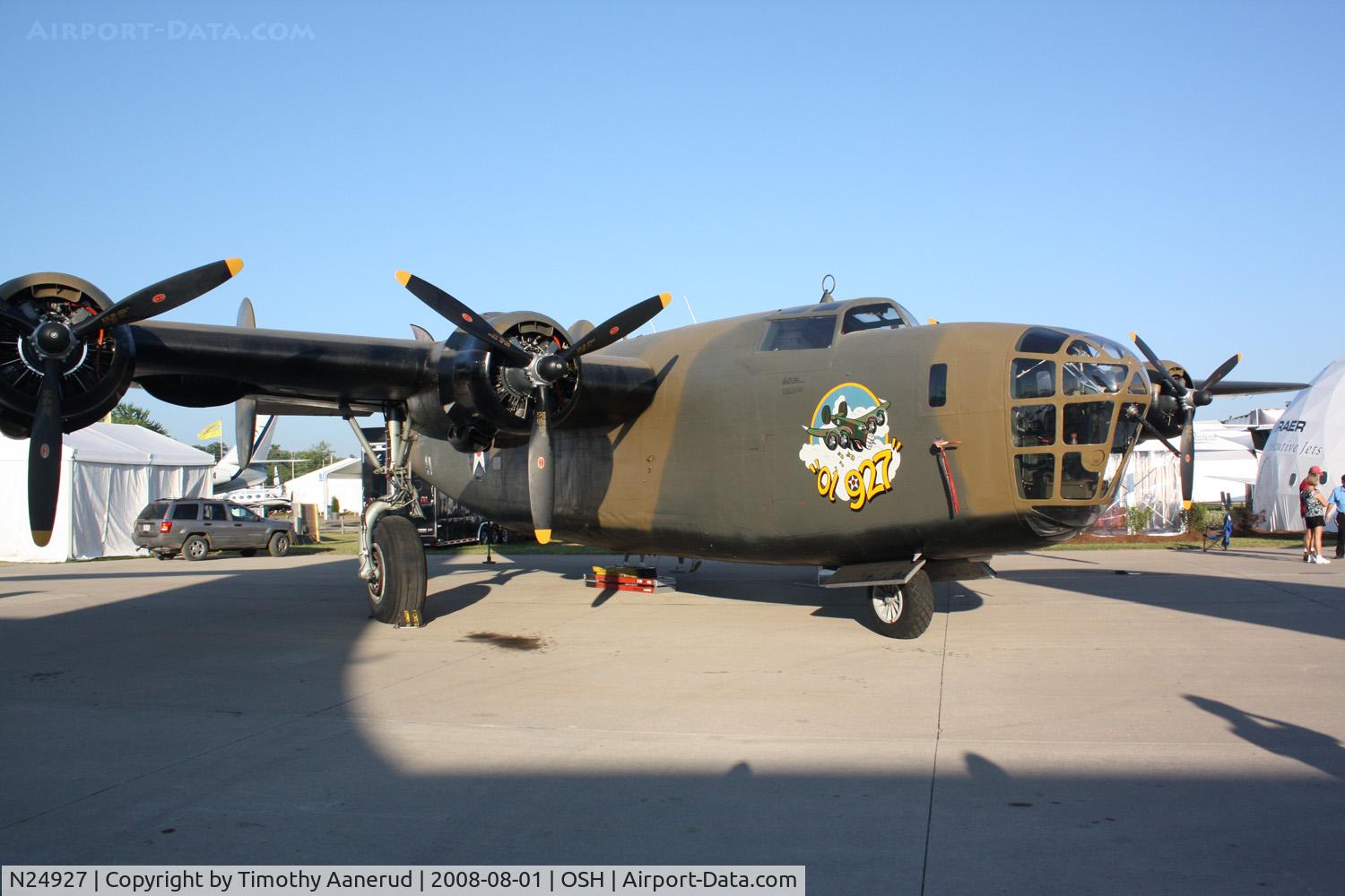 N24927, 1940 Consolidated Vultee RLB30 (B-24) C/N 18, EAA AirVenture 2008