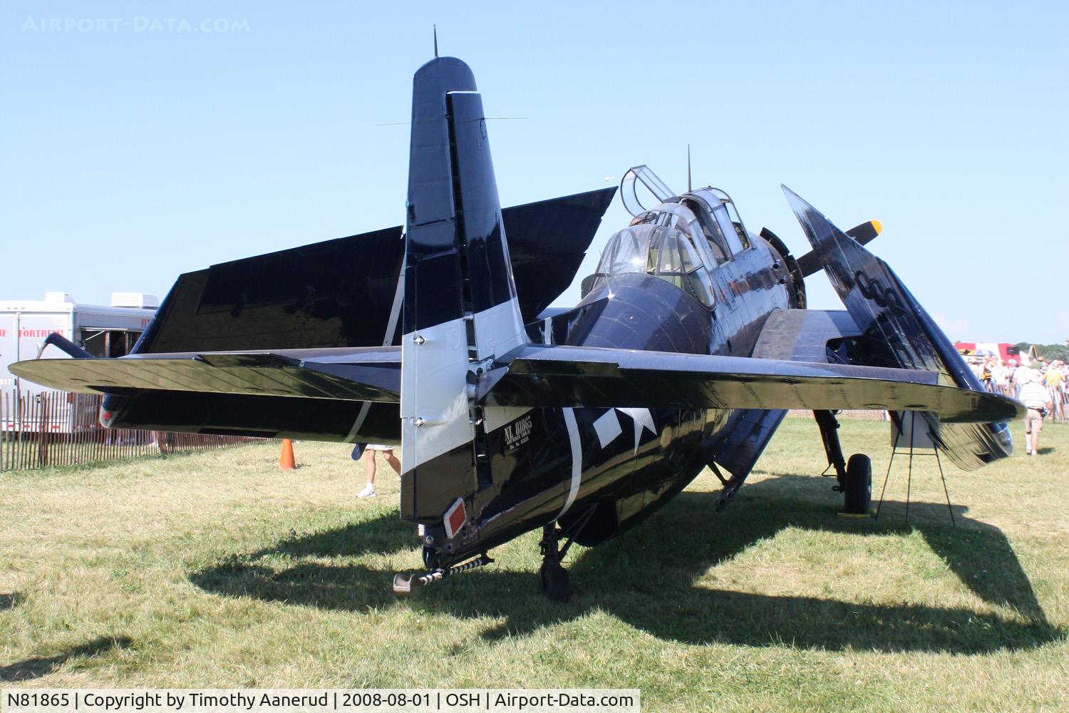 N81865, 1945 Grumman TBM-3E Avenger C/N 5632, EAA AirVenture 2008