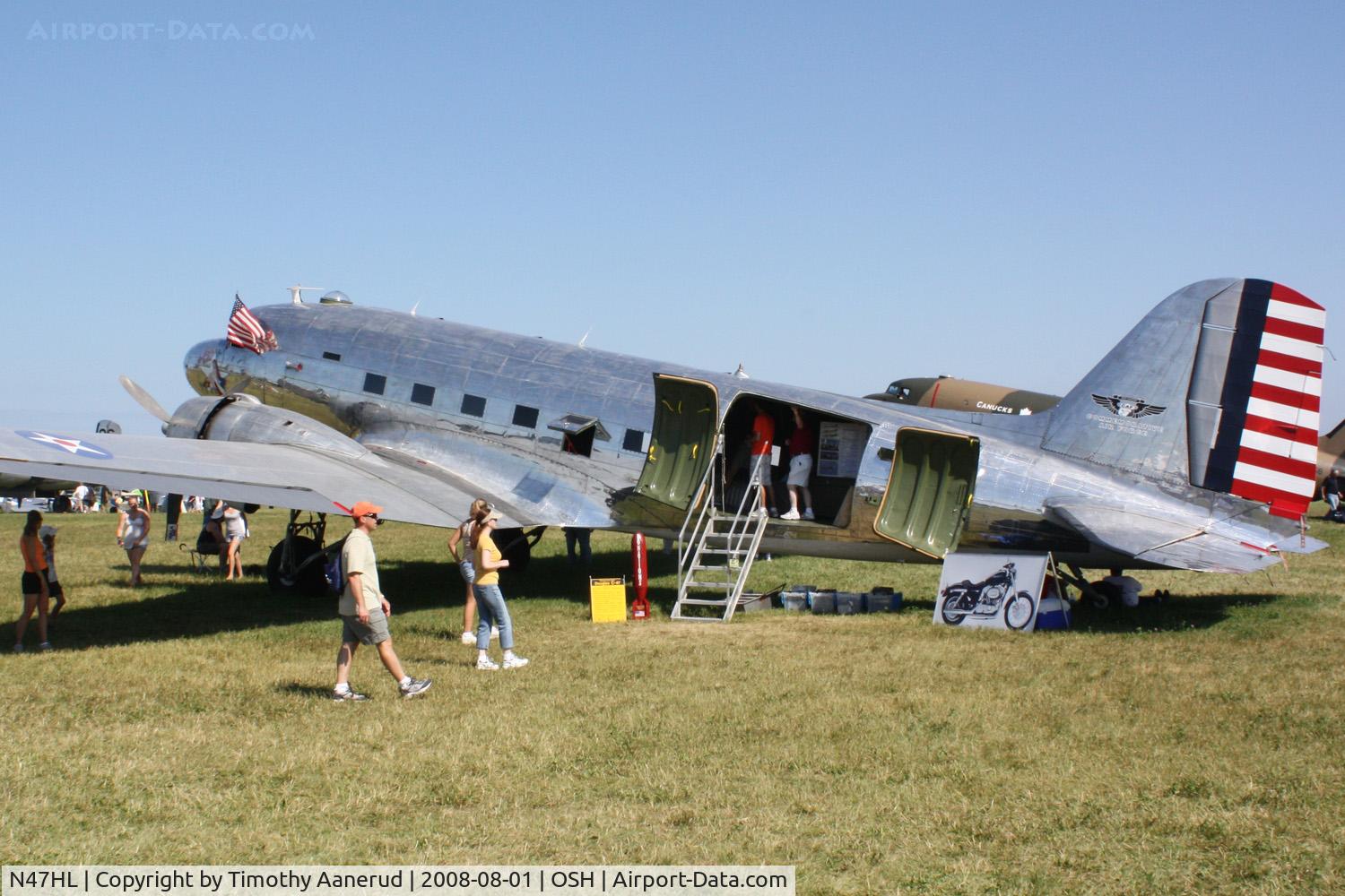 N47HL, 1943 Douglas C-47B-20-DK C/N 27203, EAA AirVenture 2008