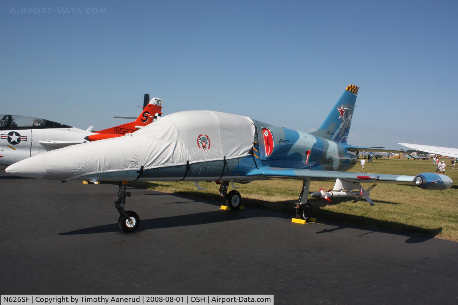 N626SF, 1985 Aero L-39C Albatros C/N 533621, EAA AirVenture 2008