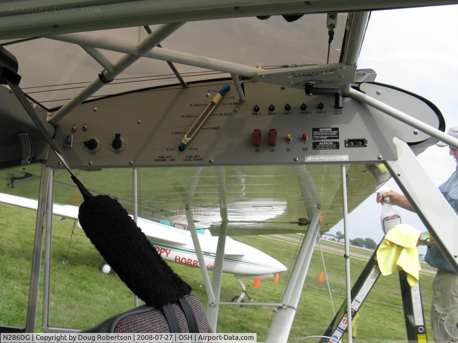 N286DG, 2008 Piper PA-18 Super Cub Replica C/N X001, 2007 Wildwood Aviation 18 (PA-18 SUPER CUB replica), Lycoming O-360 180 Hp, built & finished superior to original, wing root detail