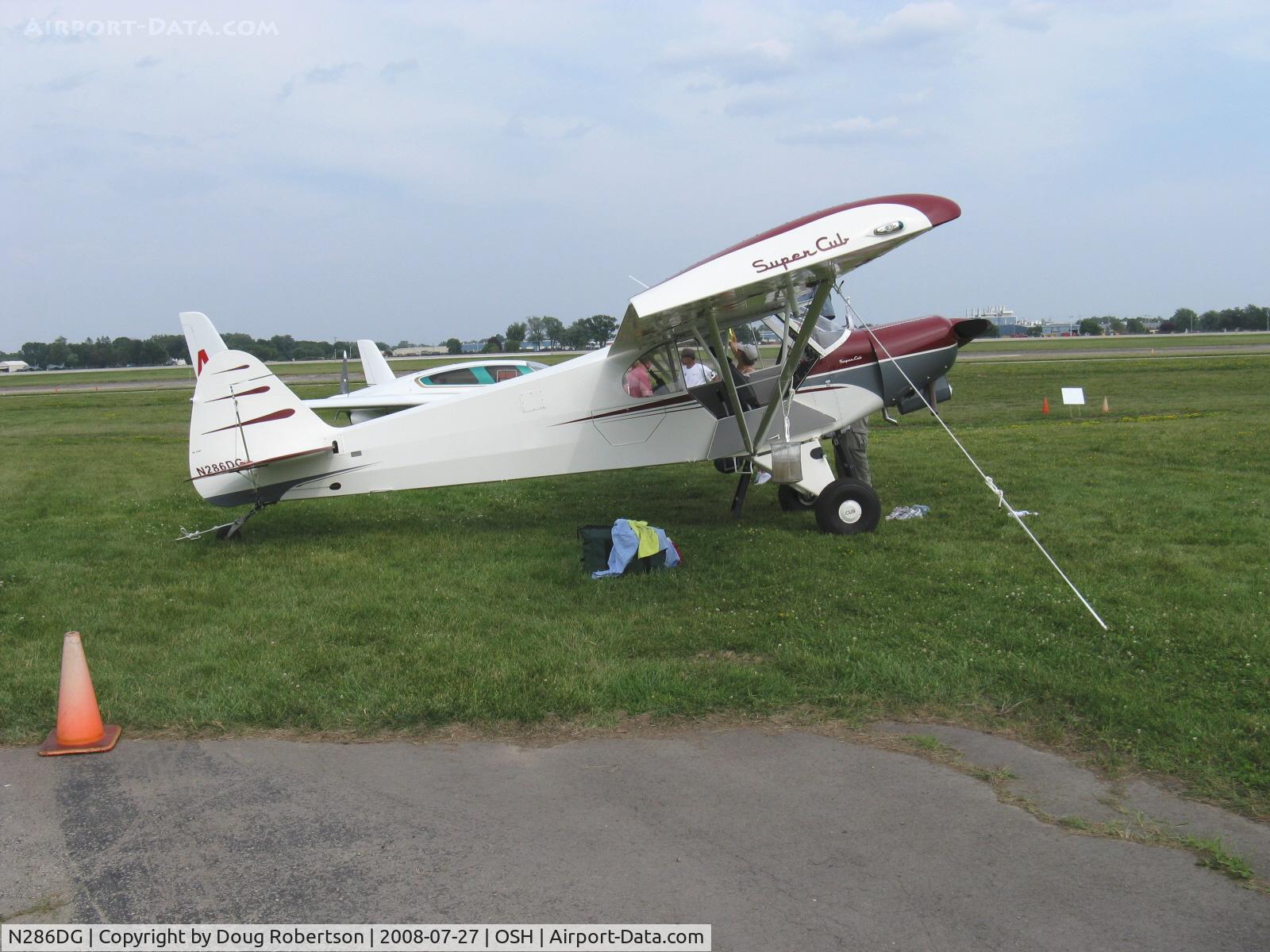 N286DG, 2008 Piper PA-18 Super Cub Replica C/N X001, 2007 Wildwood Aviation 18 (PA-18 SUPER CUB replica), Lycoming O-360 180 Hp, built & finished superior to original