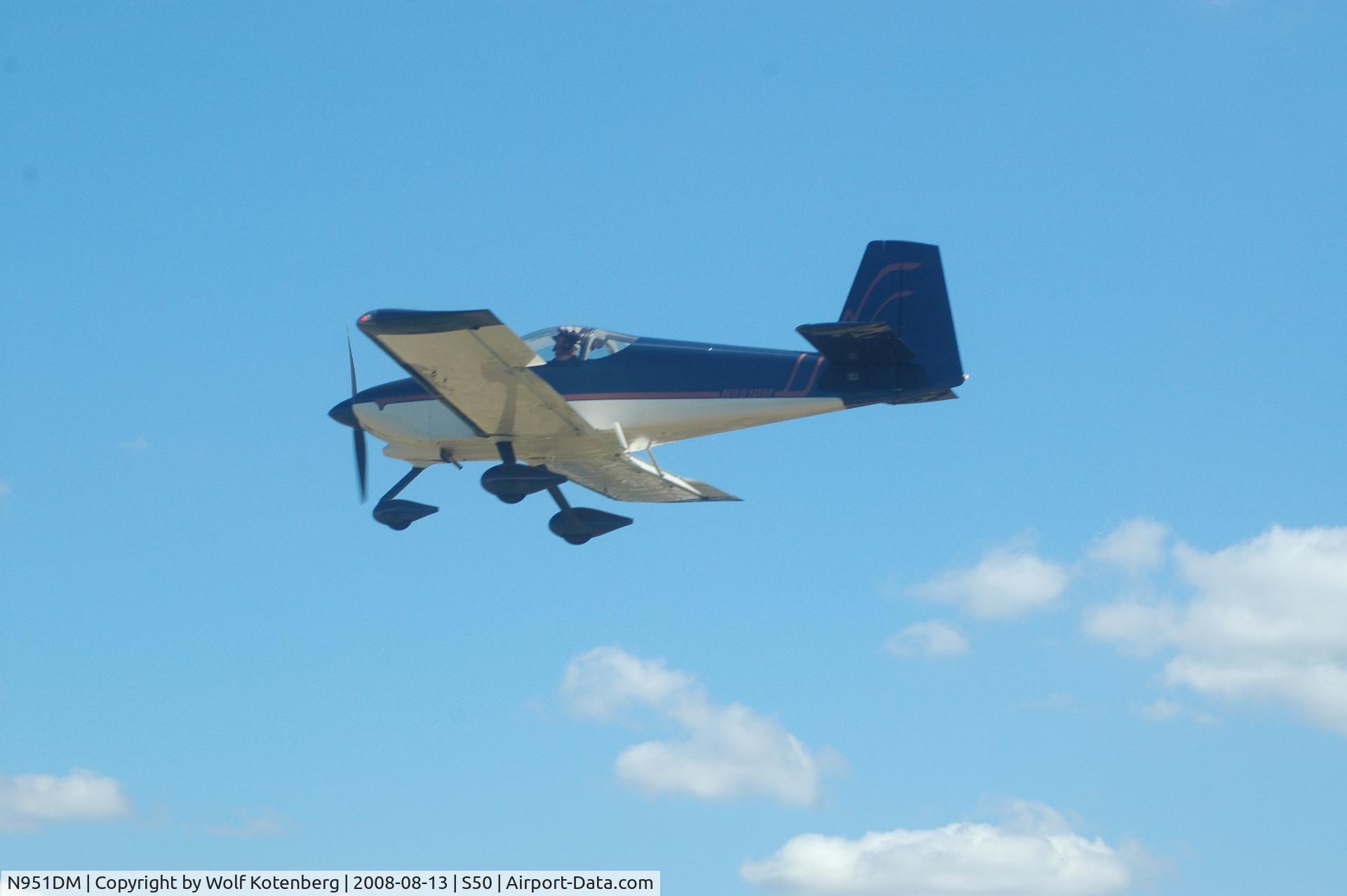 N951DM, 2005 Vans RV-9A C/N 90558, closer