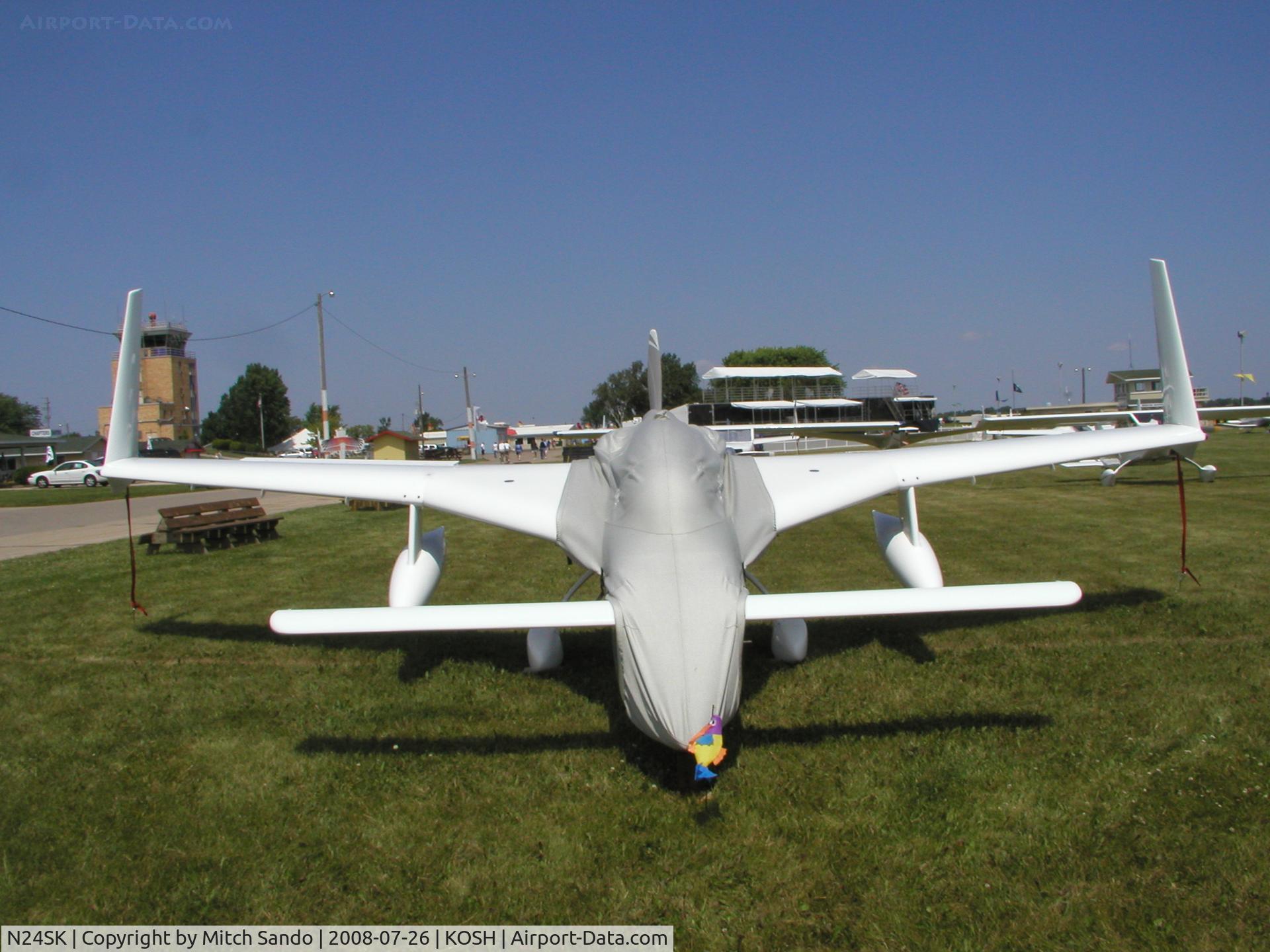 N24SK, Rutan Long-EZ C/N 1255, EAA AirVenture 2008.