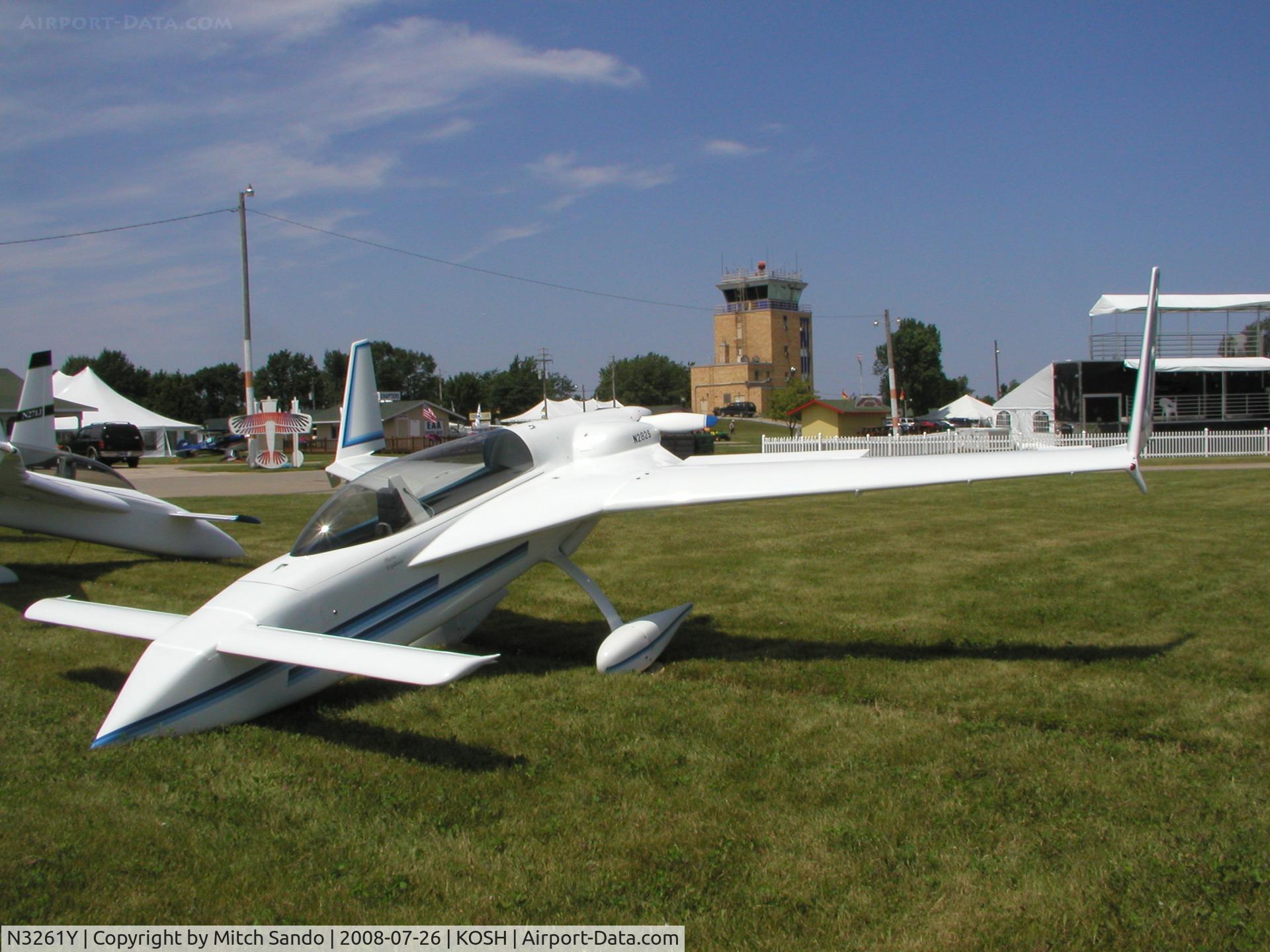 N3261Y, 2005 Rutan Long-EZ C/N P01, EAA AirVenture 2008.